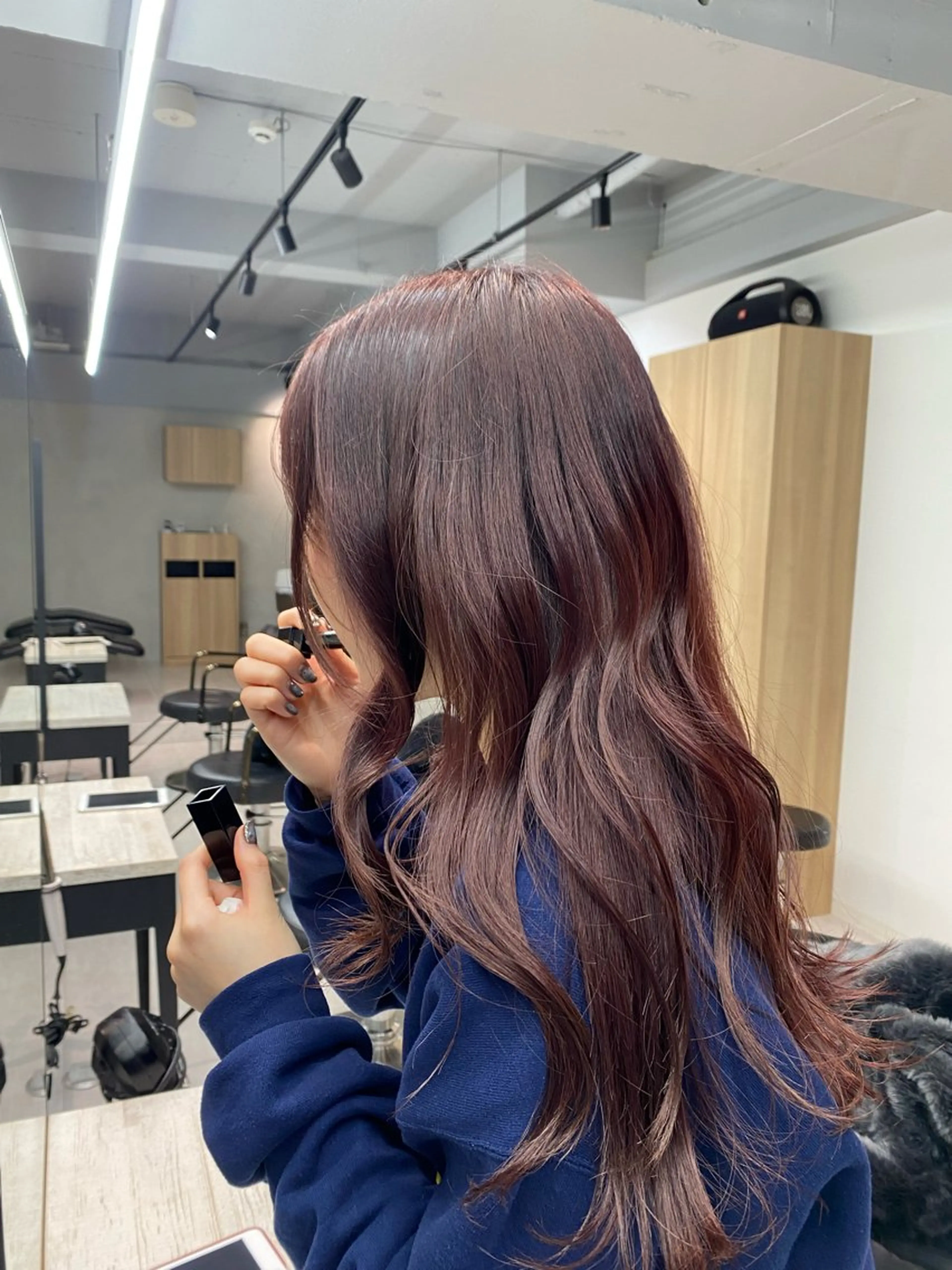 ロング カラー ブリーチ ダブルカラー ラベンダーカラー 顔周りレイヤー /kokoro🦮のヘアスタイル