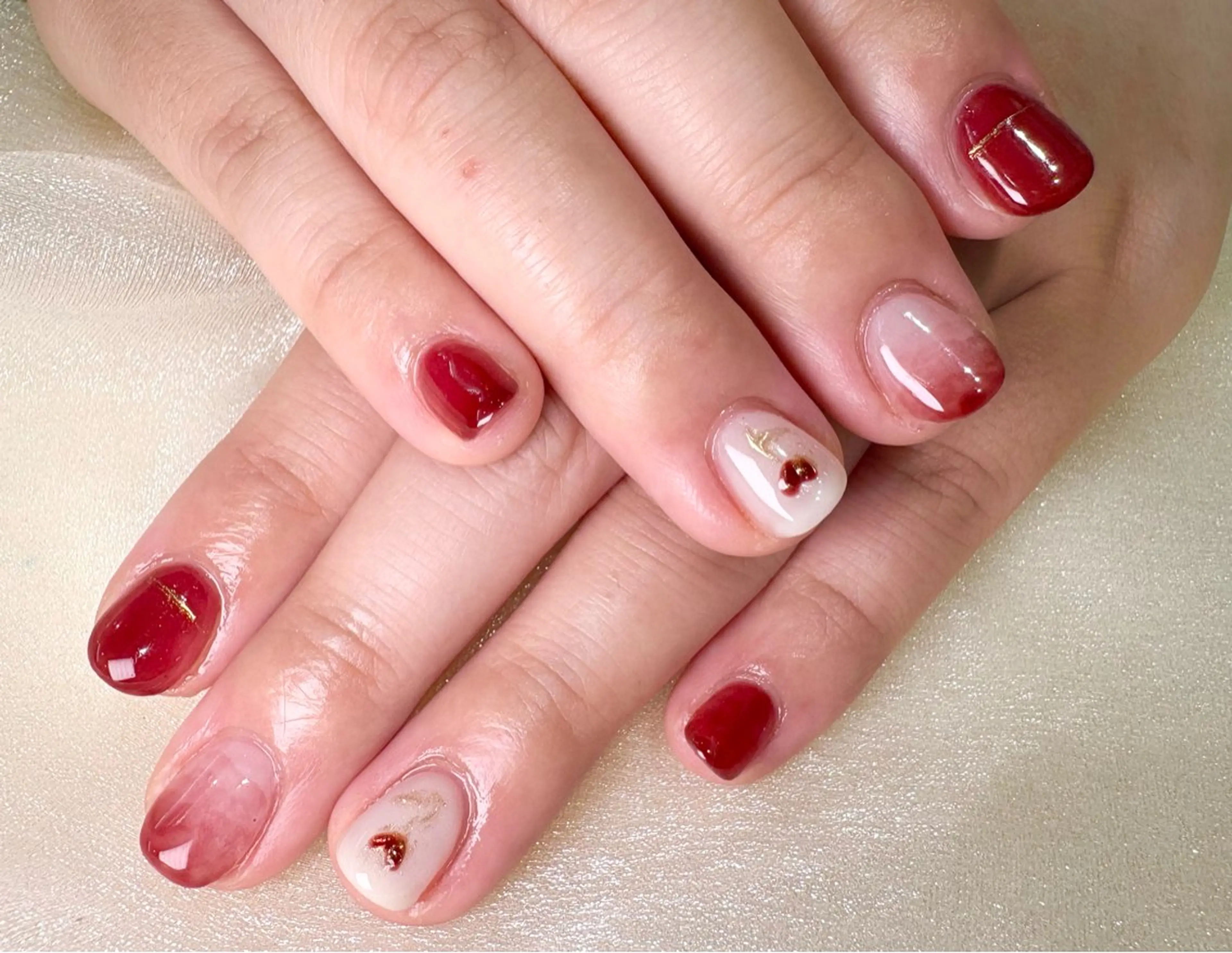 ネイル nail salon quartetto所属・しまだ なつきのネイルデザイン