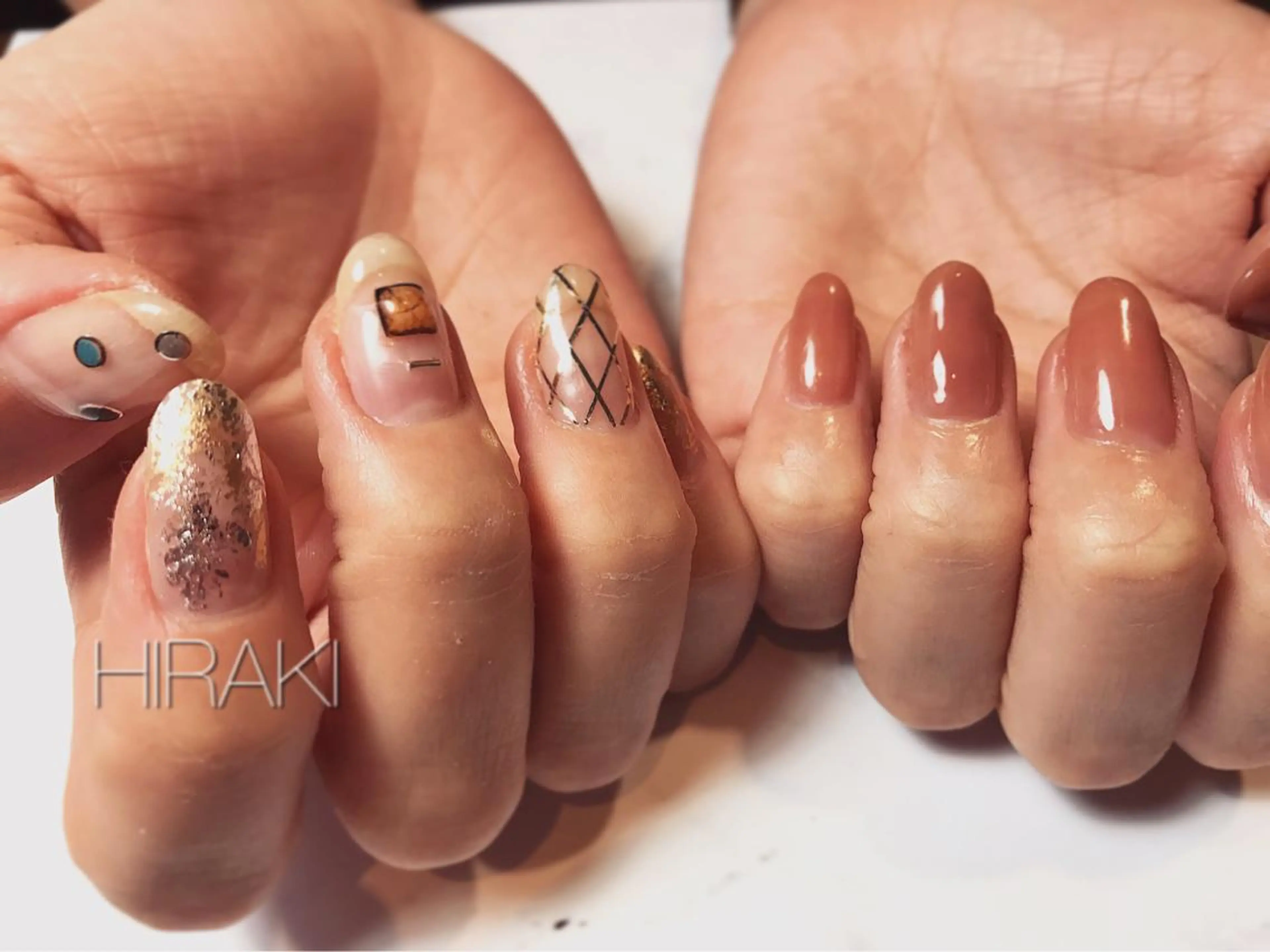 ネイル nail atelier AMBER所属・saori .の眉毛・アイブロウイメージ