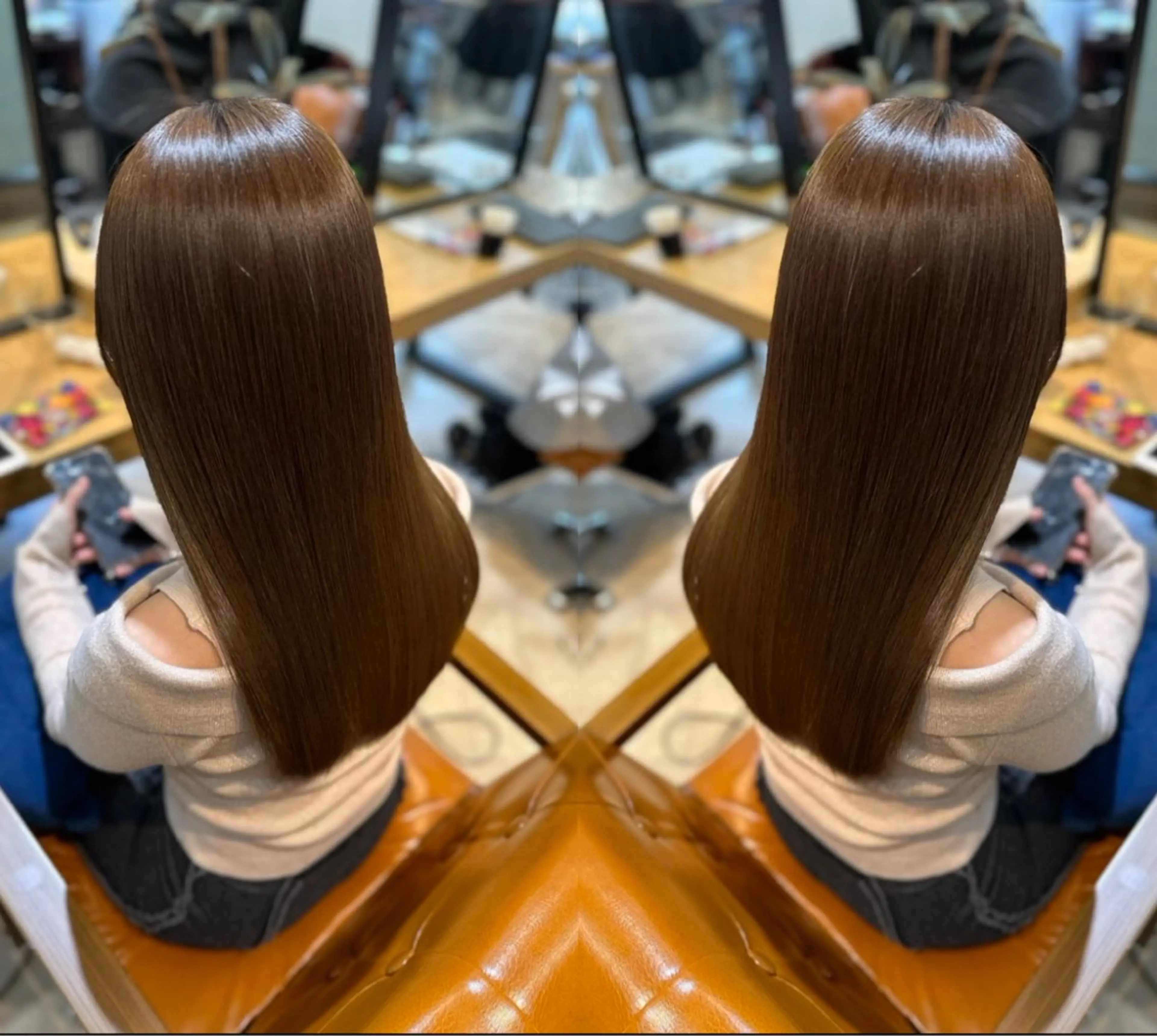 ロング she2　shinjuku所属・髪質改善/美髪矯正 和田響のヘアスタイル