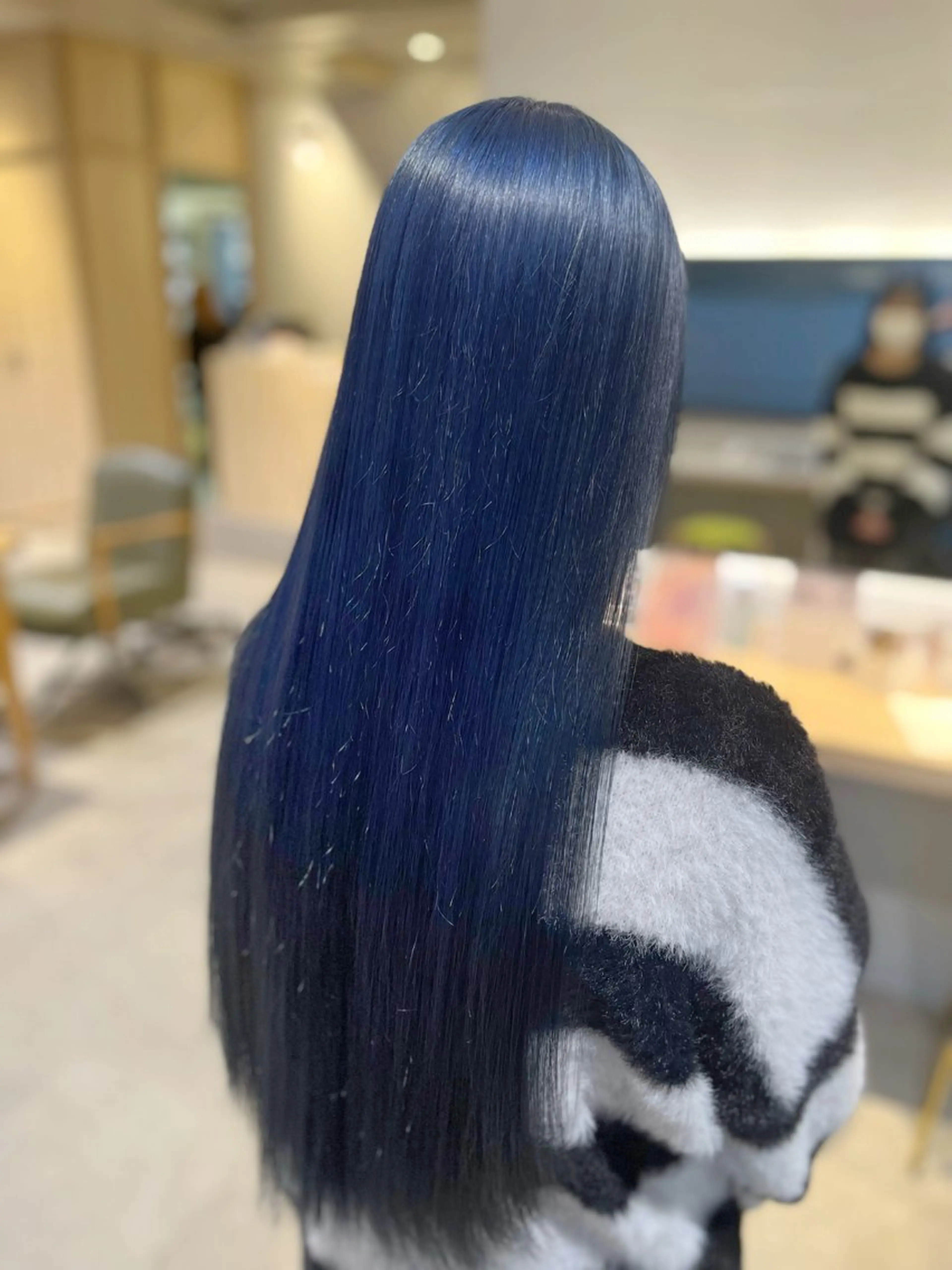 ロング カラー ヘアカラー トリートメント オタク美容師🛍/ 酸性ストレート/艶髪のヘアスタイル