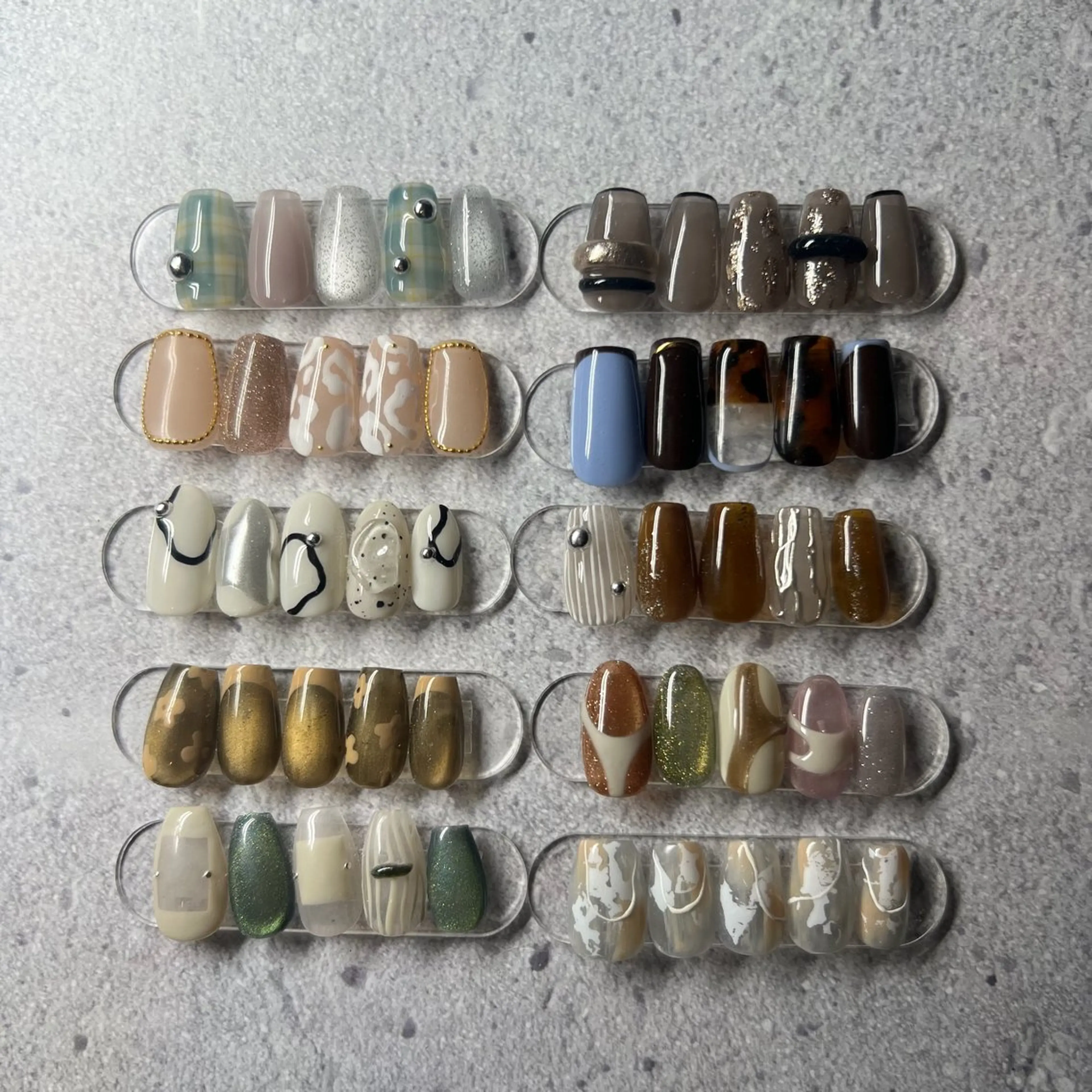 ネイル べっ甲ネイル ハンドネイル mingo .のネイルデザイン