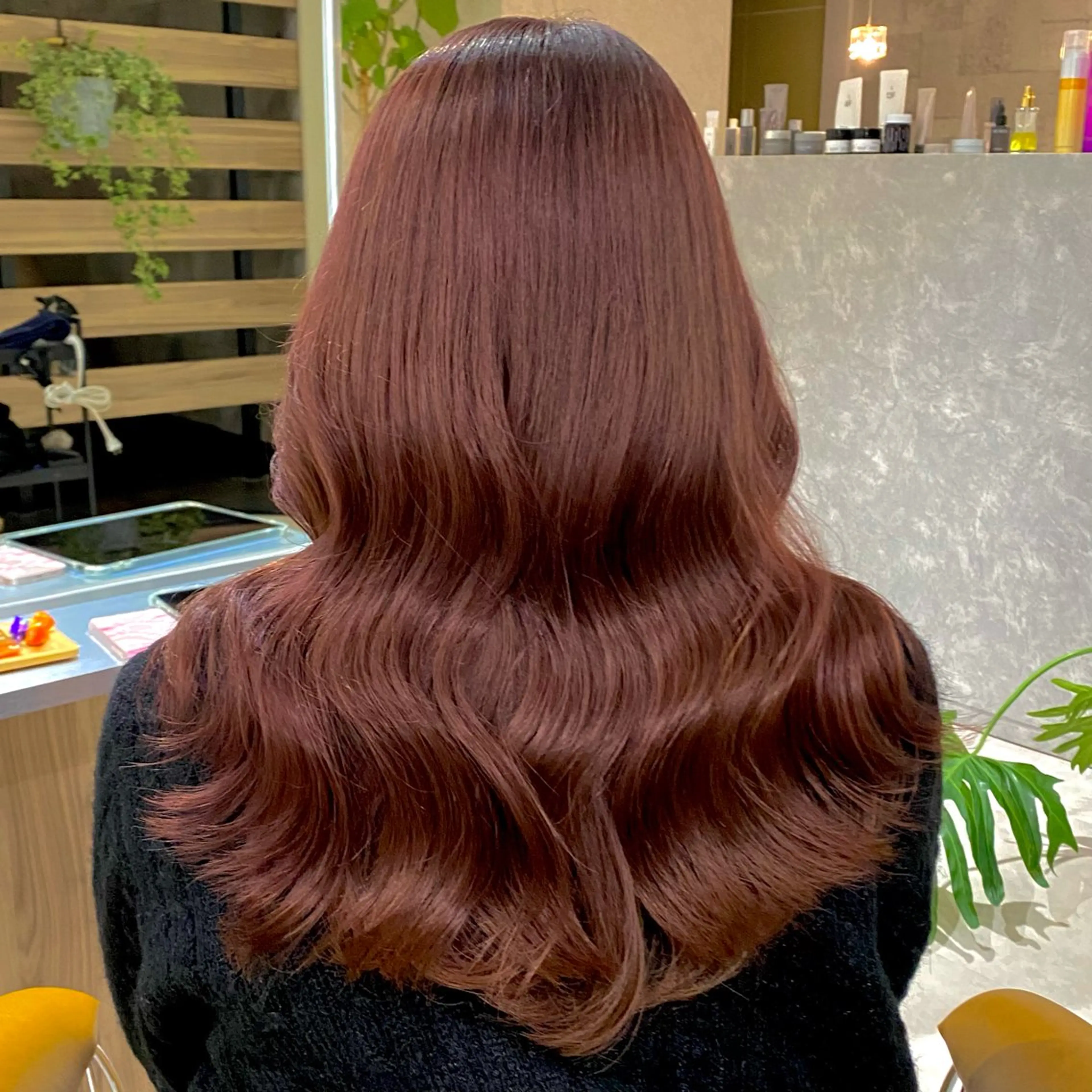 ロング カラー 韓国風ヘア ヘアカラー トリートメント 三宅健太/レイヤー/ ボブ/透明感カラーのヘアスタイル