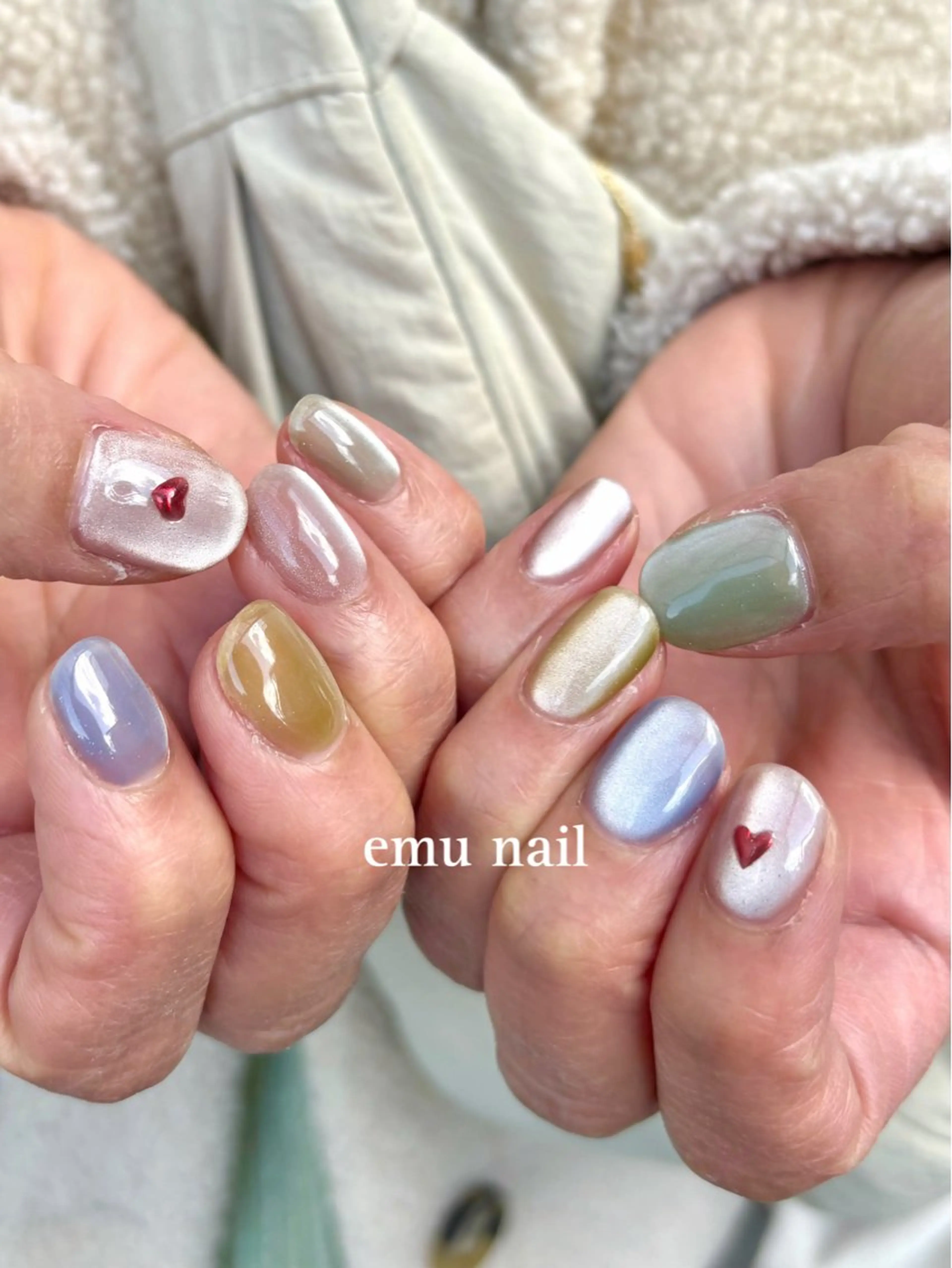 ネイル emu nail yuのネイルデザイン