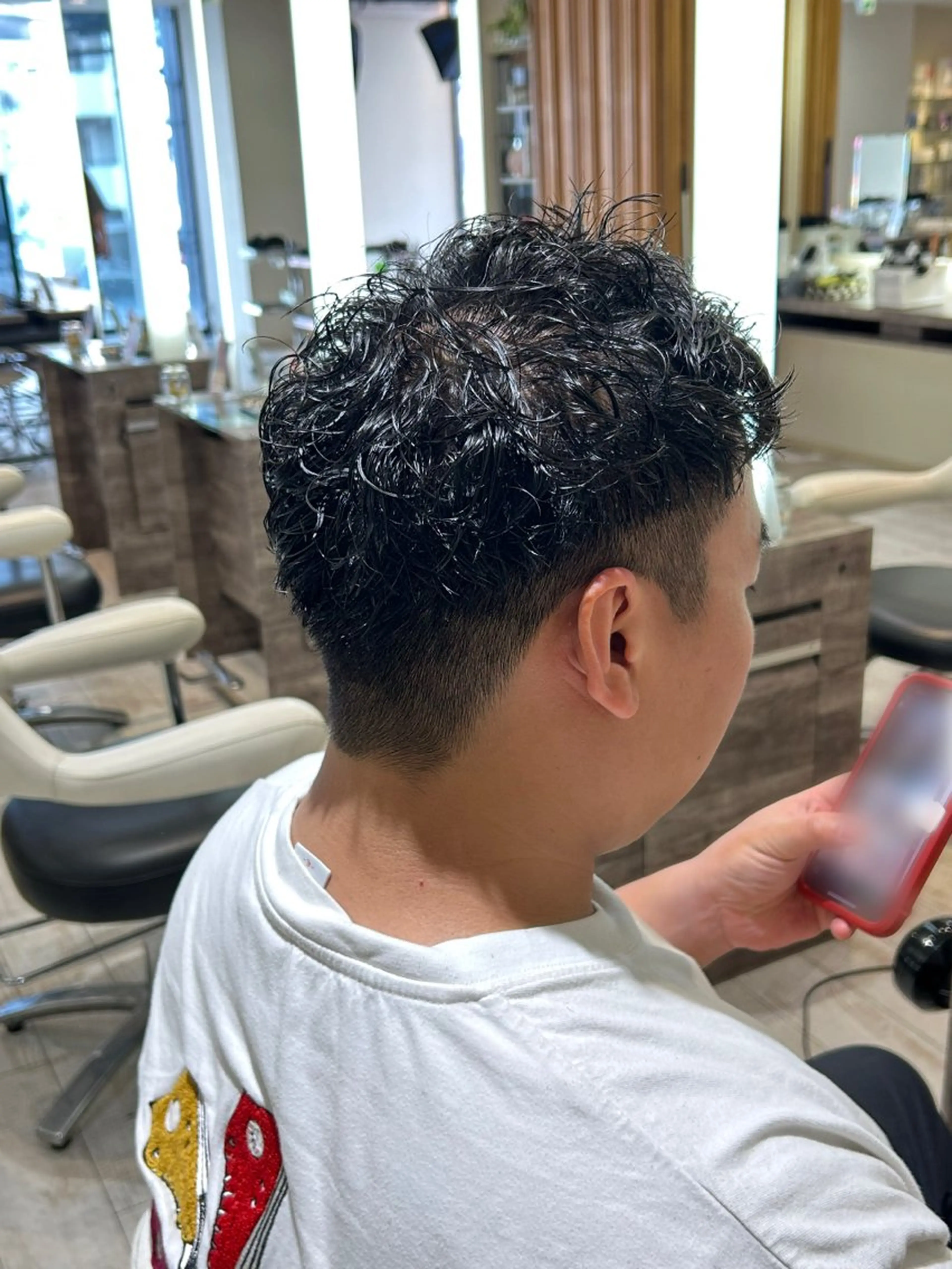 🫧メンズカット+ツイストパーマ🫧の写真