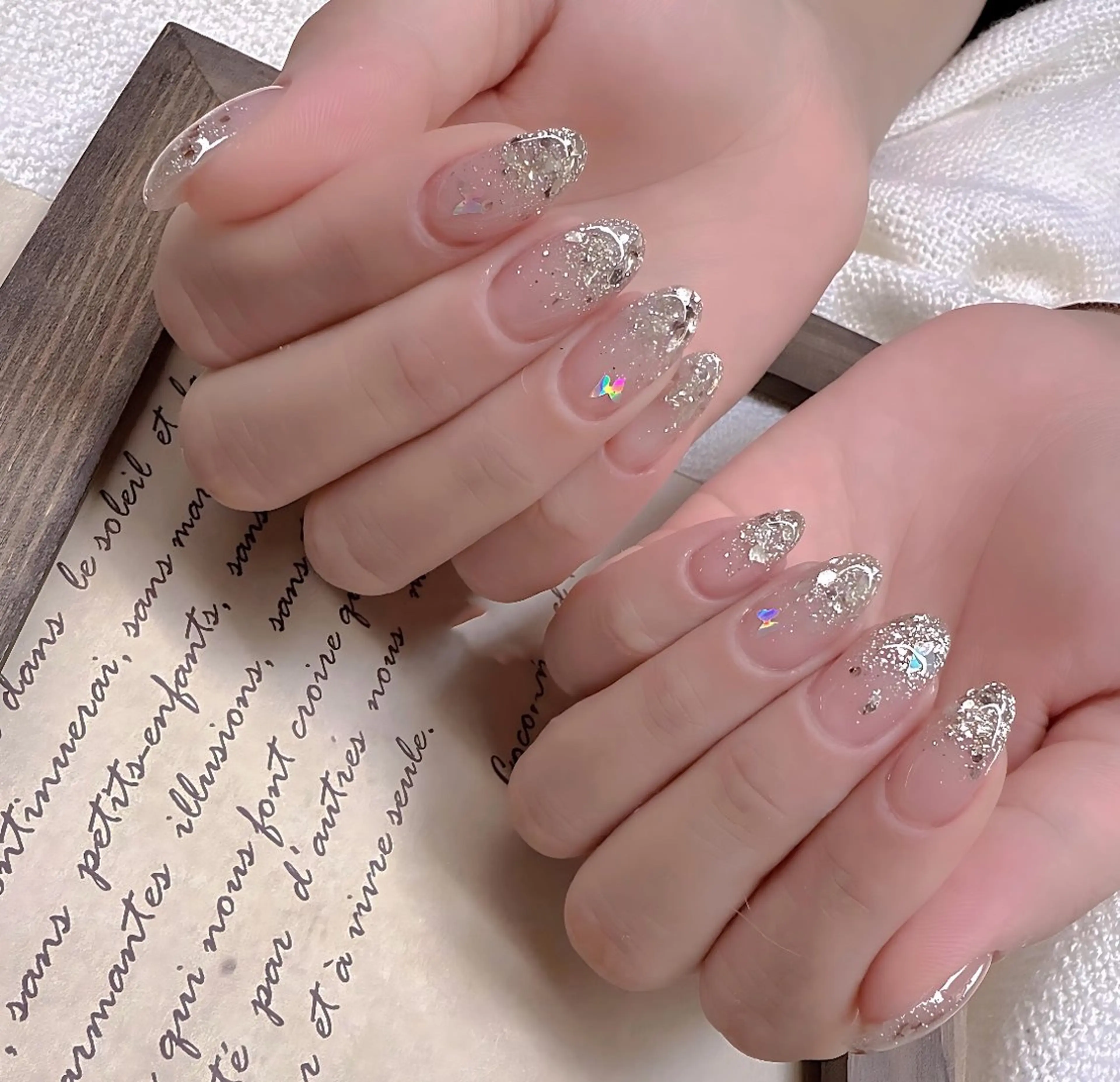 ネイル オーロラネイル べっ甲ネイル ブルー チークネイル フットネイル ハンドネイル ハンドケア For you. Nail Salonのネイルデザイン