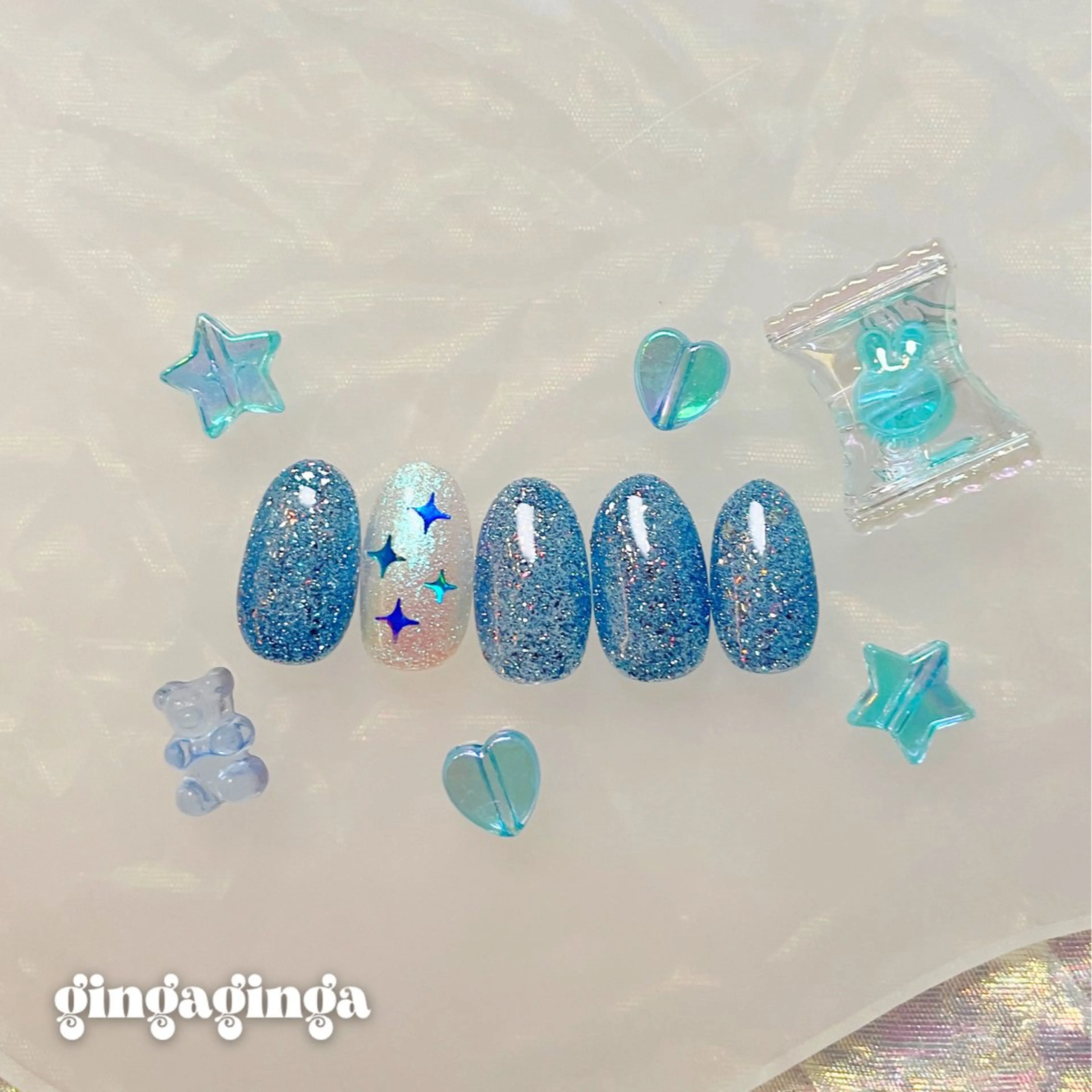 ショート ハンドネイル watanabe miyuuのネイルデザイン