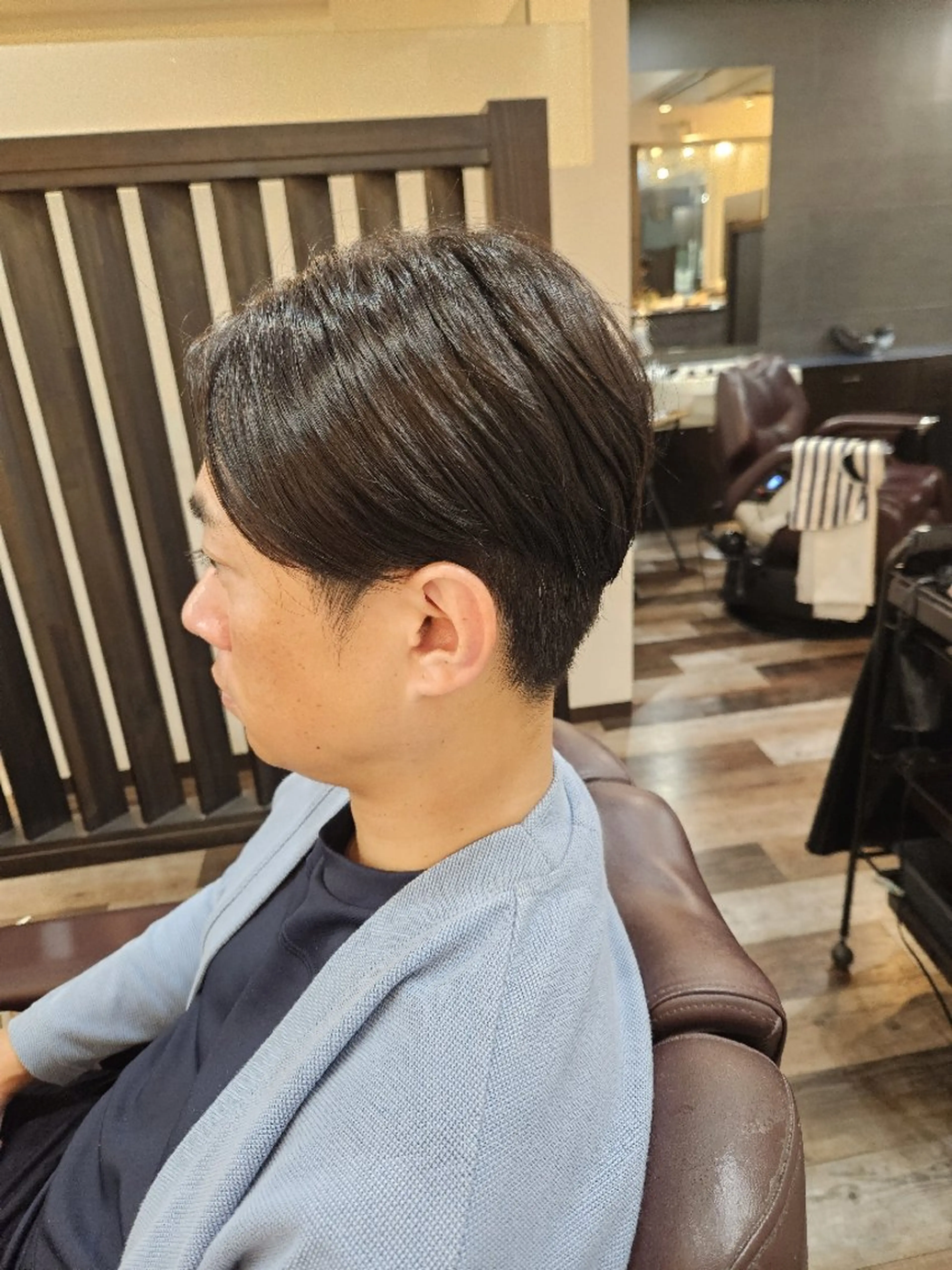 縮毛矯正の写真