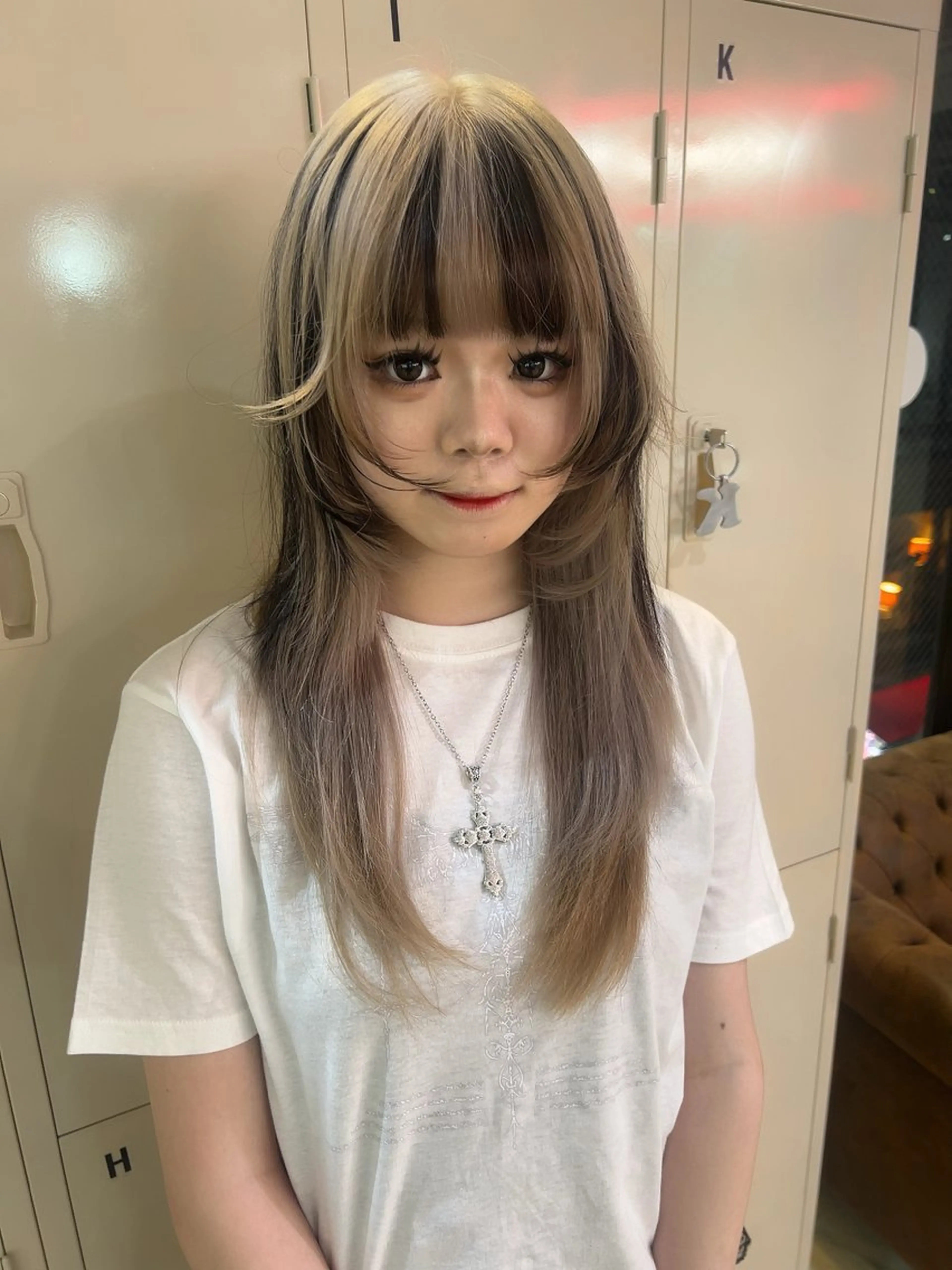 ロング カット ヘアカラー 💥ウルフカット デザインあんな💥のヘアスタイル