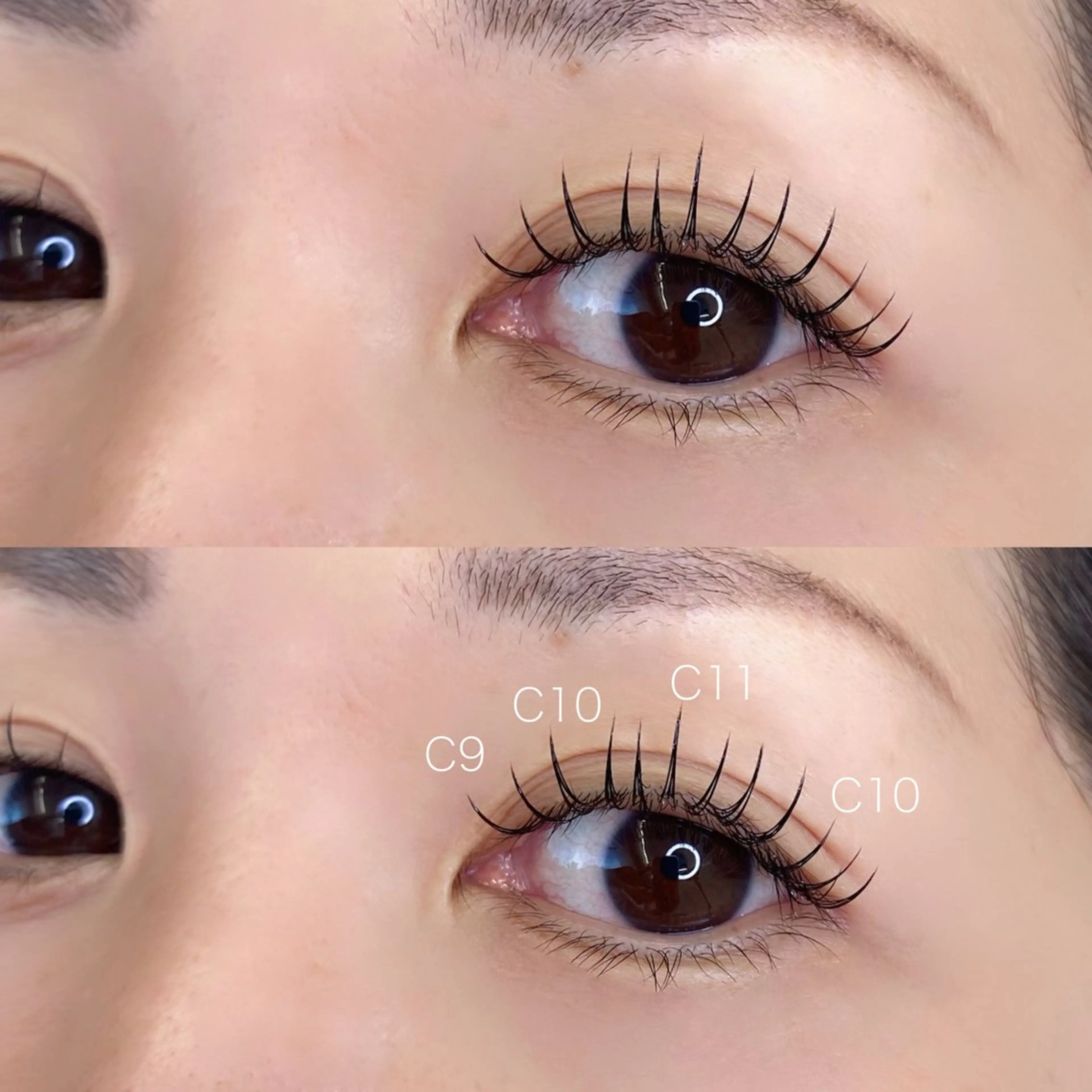 マツエク・マツパ ivy-nue🩶 Natsumiのマツエク・マツパデザイン