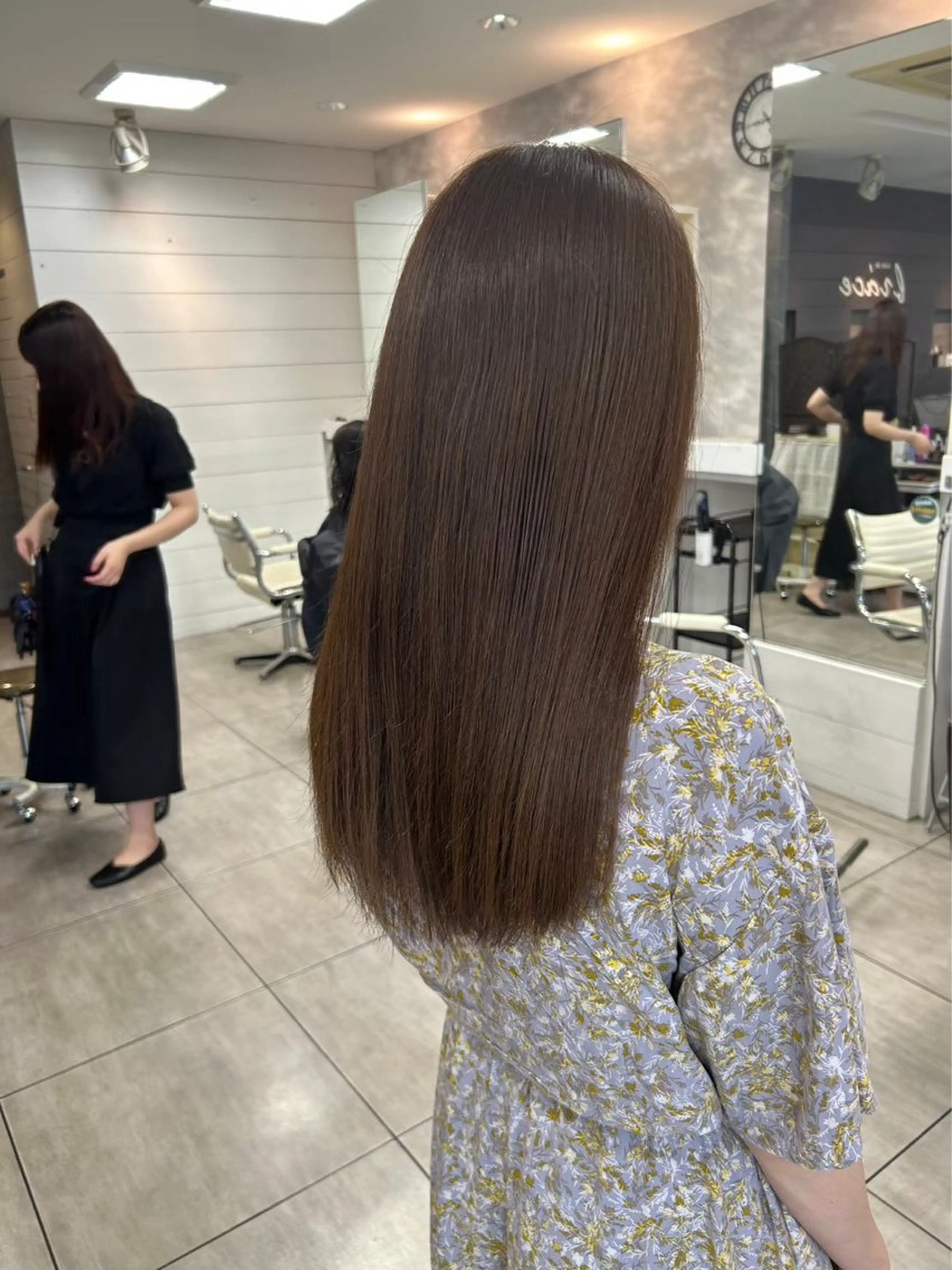 ロング 縮毛矯正✖髪質改善 仁木伸明のヘアスタイル