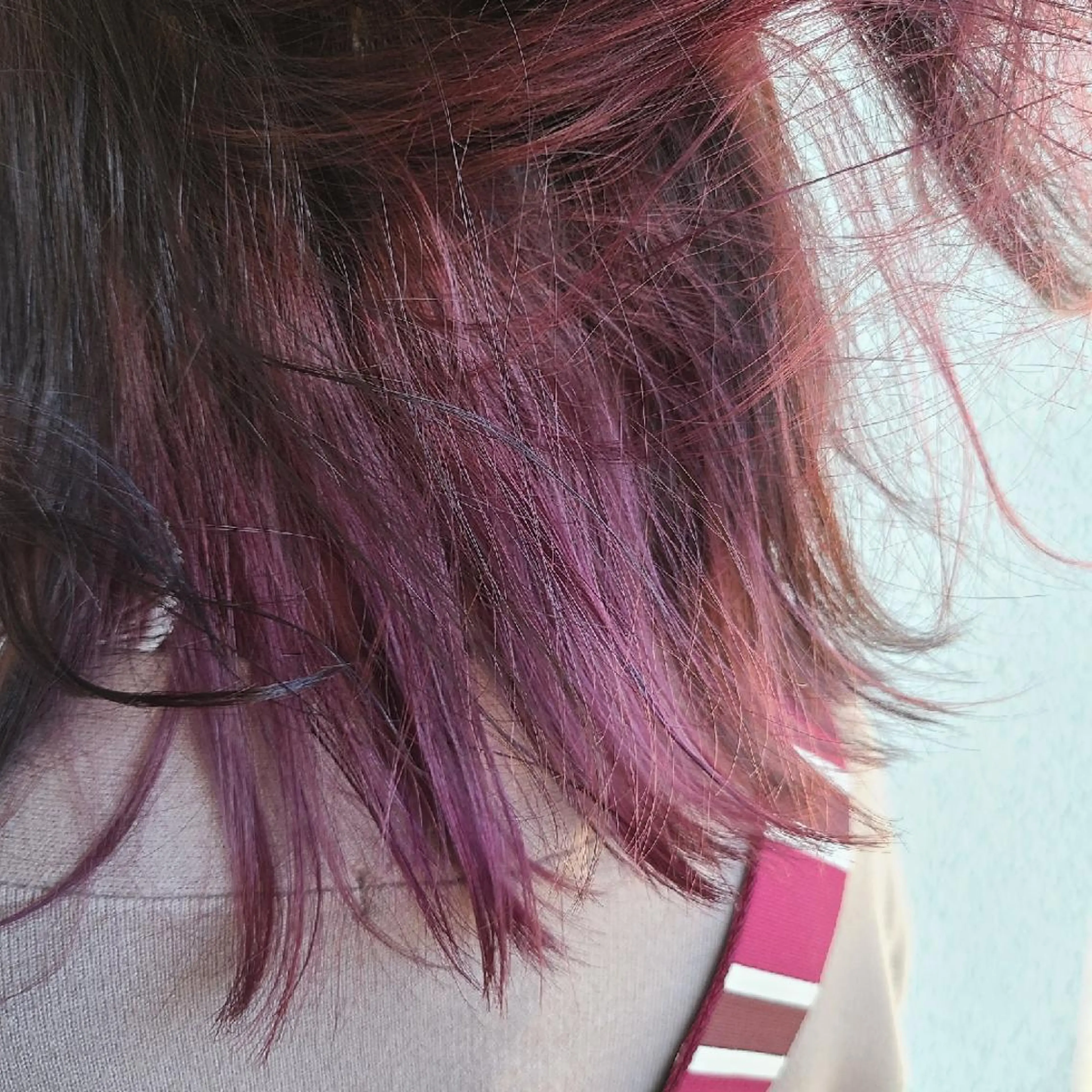 セミロング カラー ブリーチ イルミナカラー ヘアカラー Hazumi Ayanoのヘアスタイル