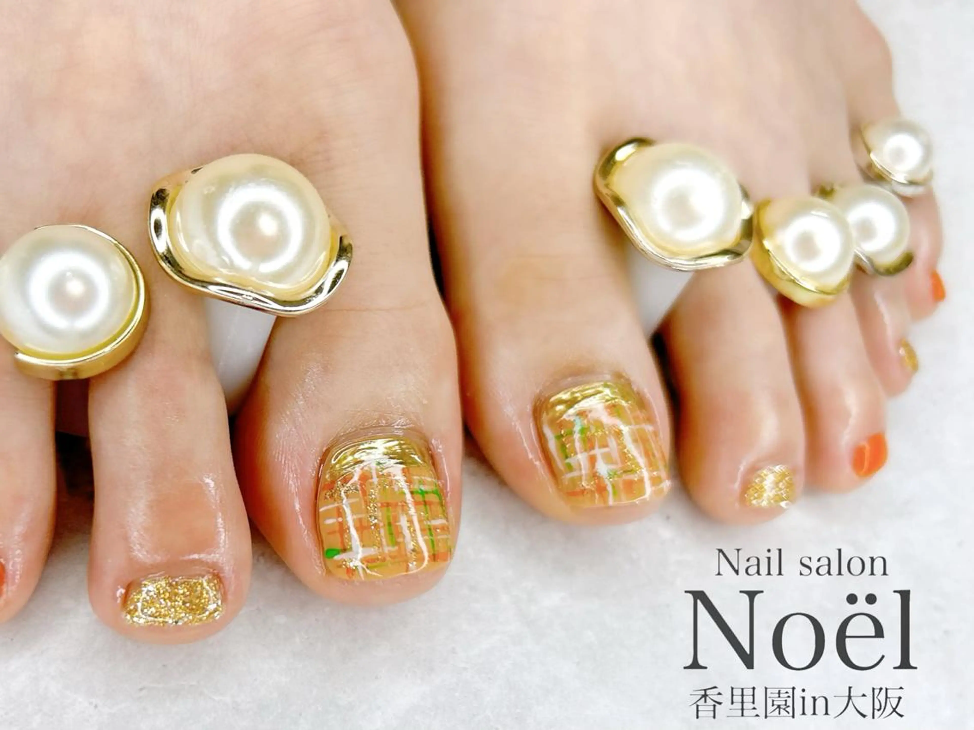 ネイル アートネイル フットネイル Nailsalon  &Noel所属・もも 🍑のネイルデザイン