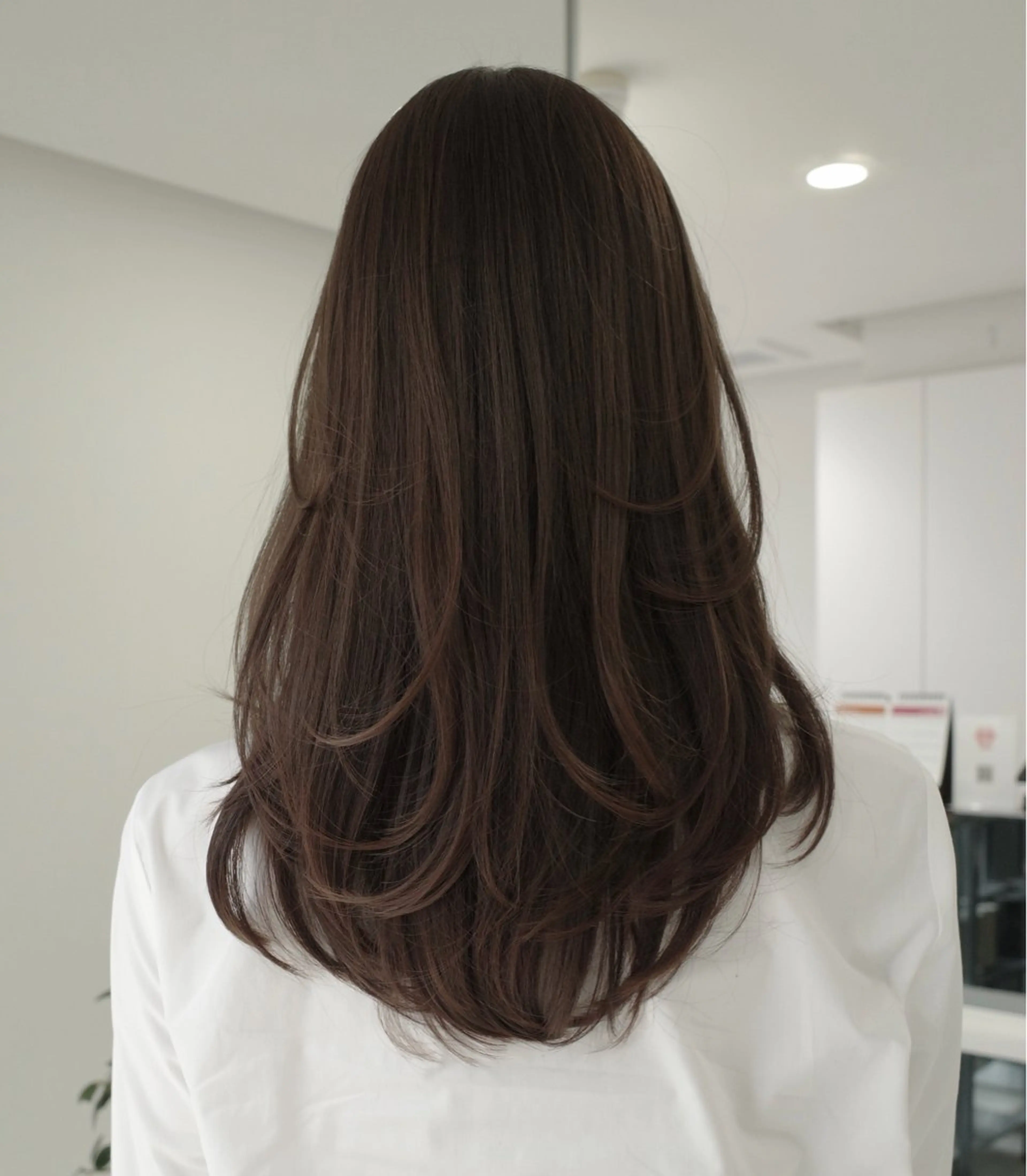 ロング カラー ヘアカラー トリートメント ヘアセット グレージュ/ベージュ /経堂/sana🌱のヘアスタイル