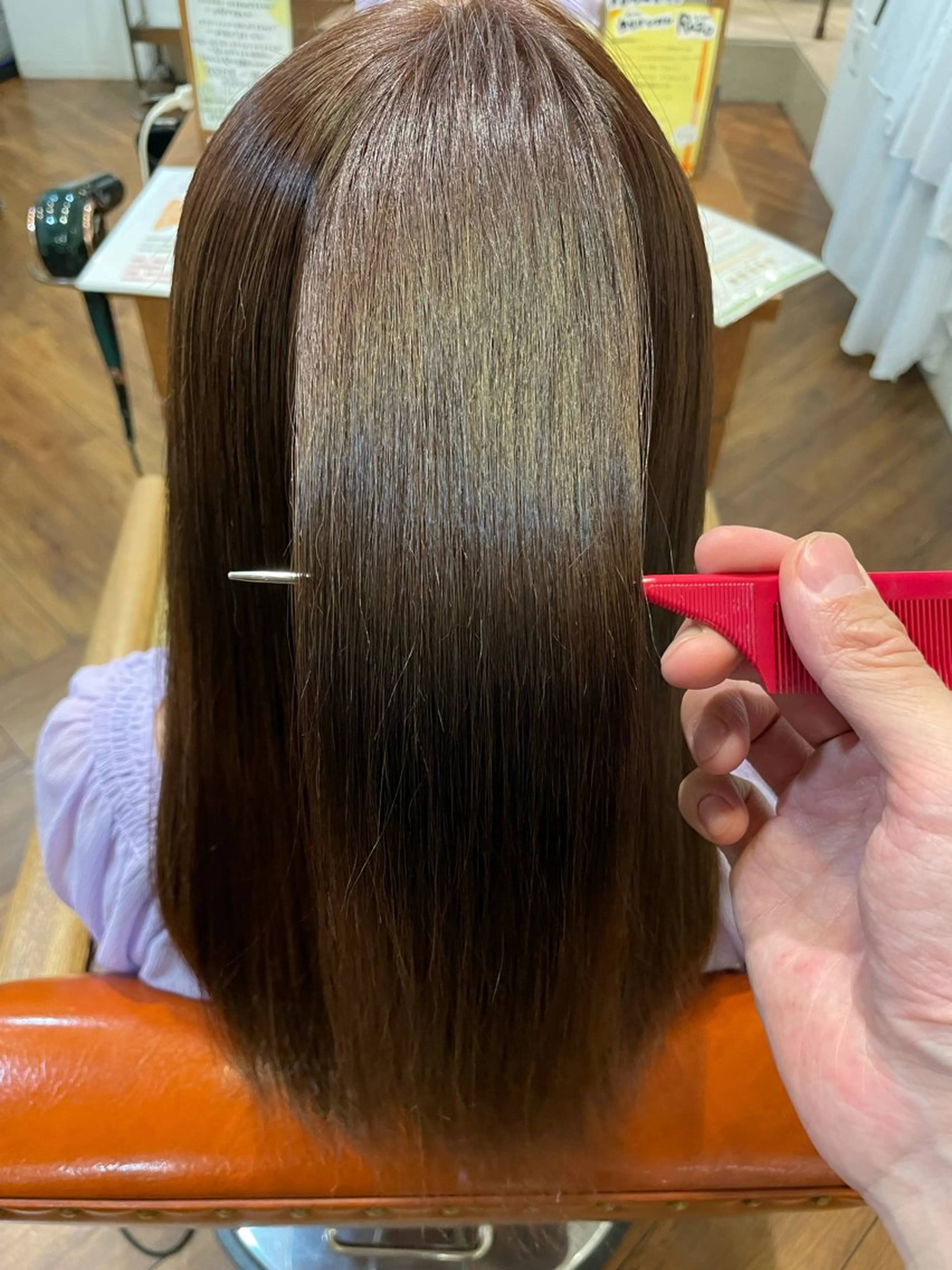 カラー 髪質改善カラー＆ 縮毛矯正　石井良平のヘアスタイル