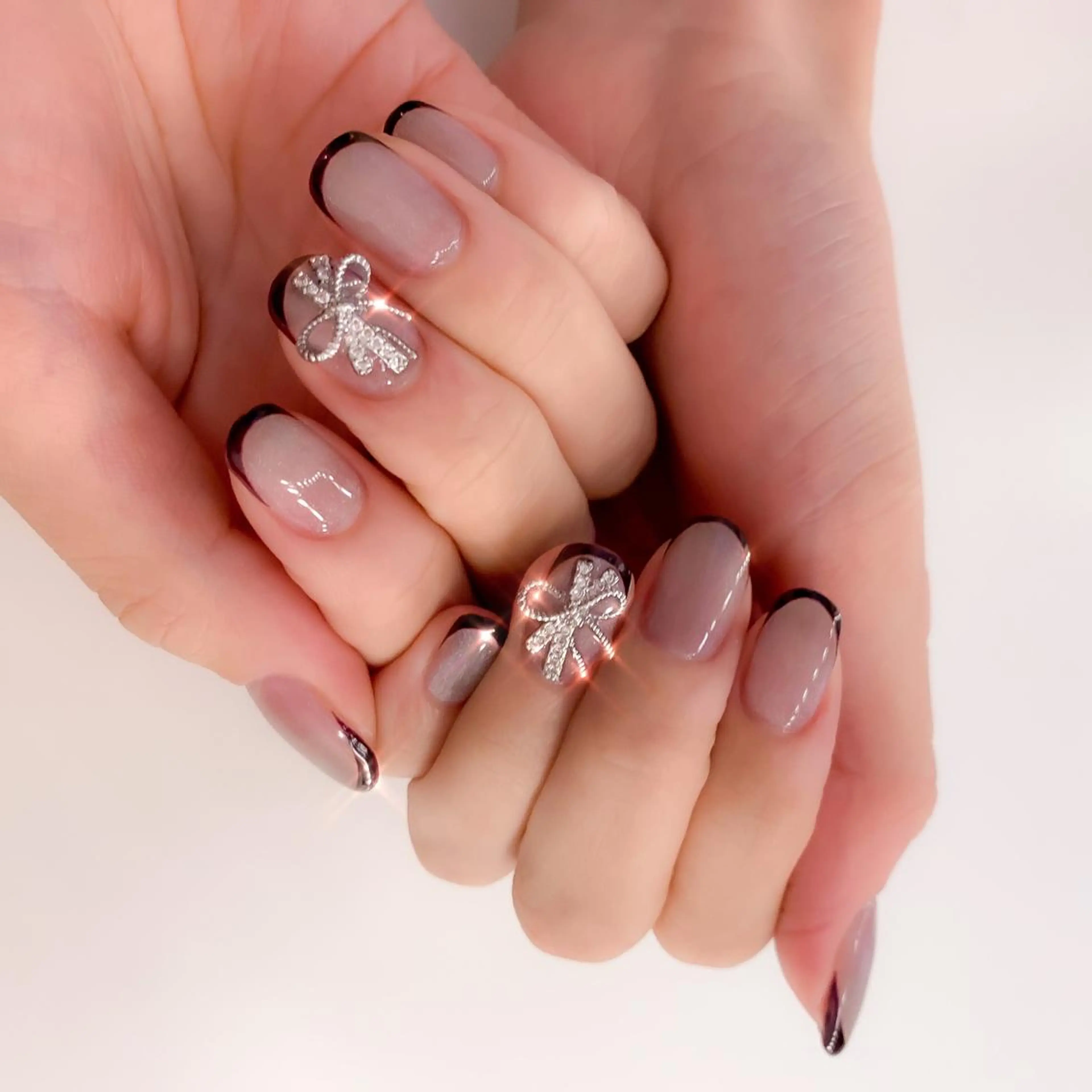 ネイル フレンチネイル mew mew NAIL & EYEのマツエク・マツパデザイン