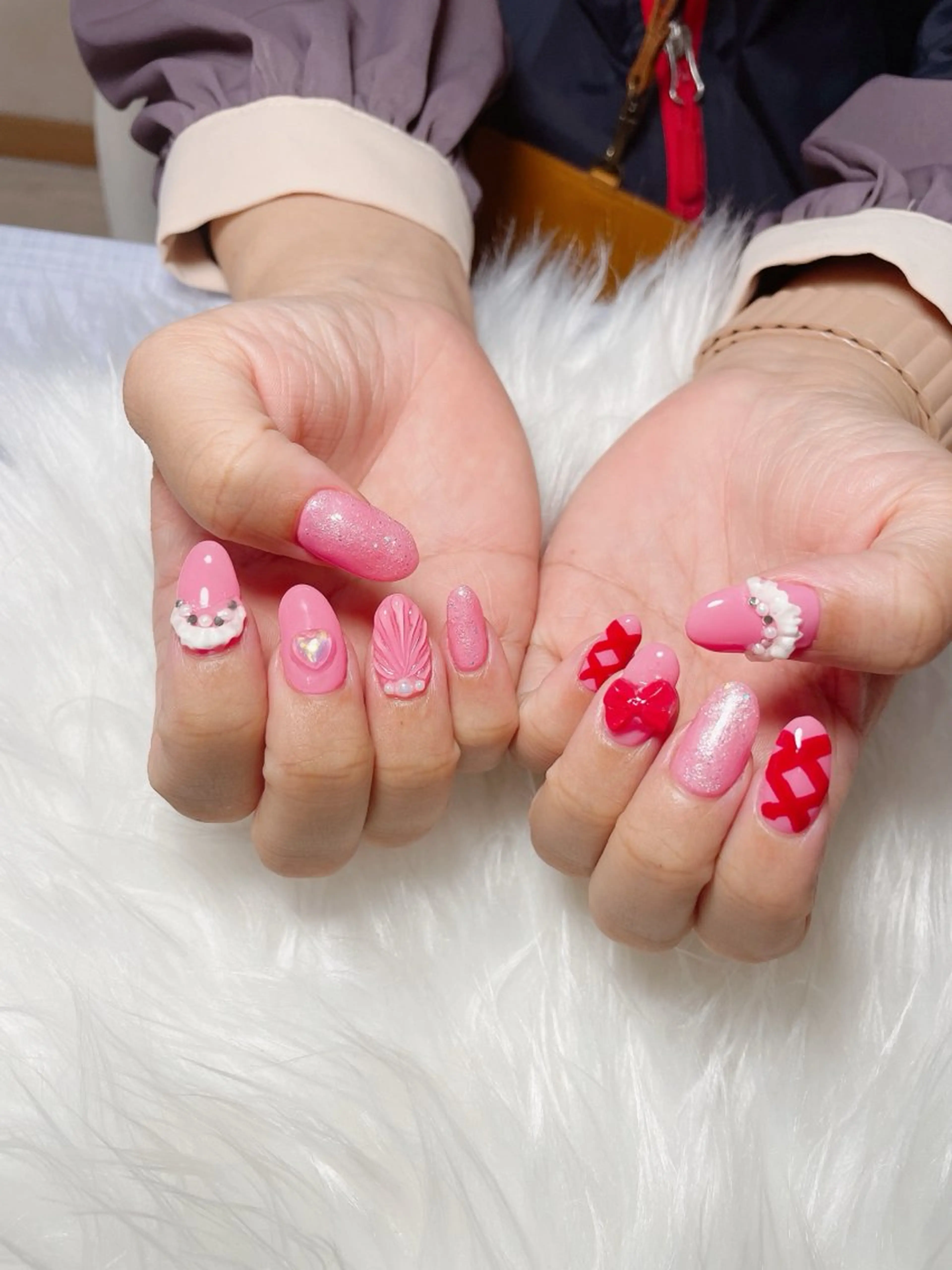 ネイル リボン nailsalon Rinのネイルデザイン