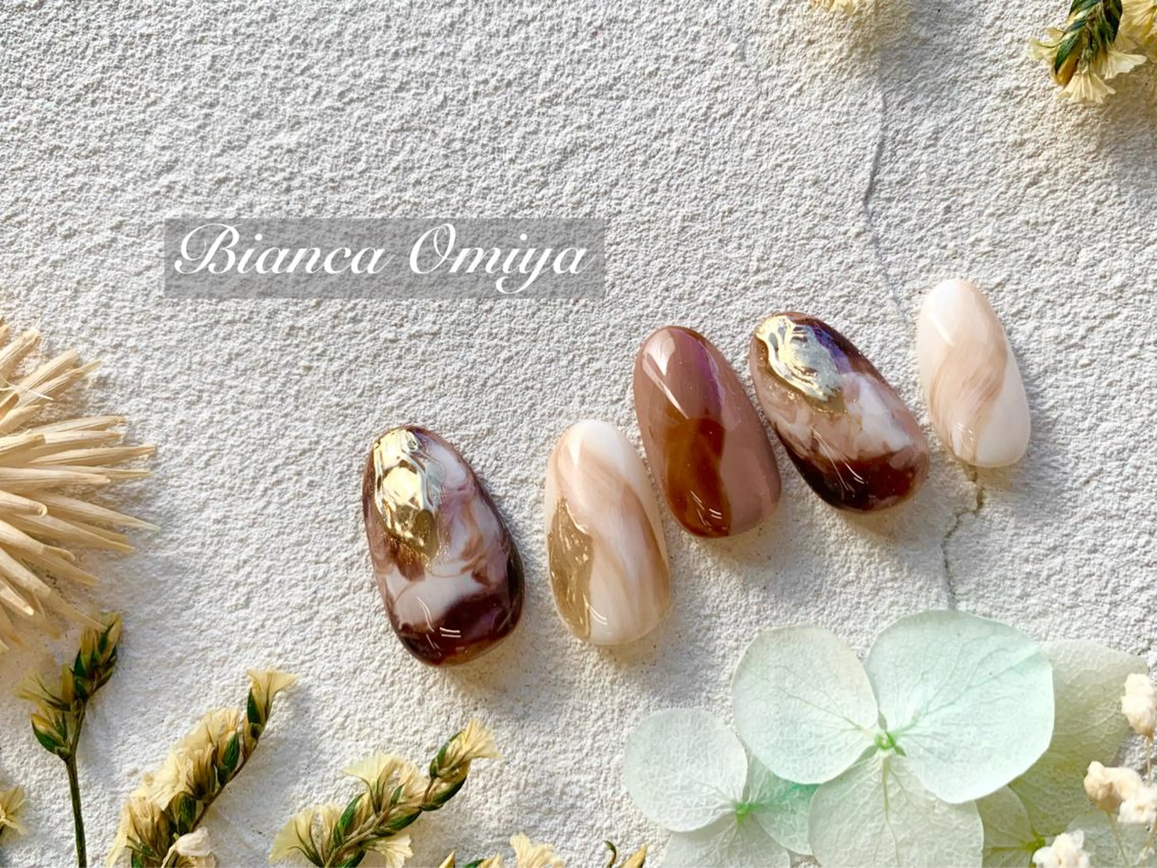 ネイル ハンドネイル ビアンカ大宮ネイル 店長 モリサワのネイルデザイン