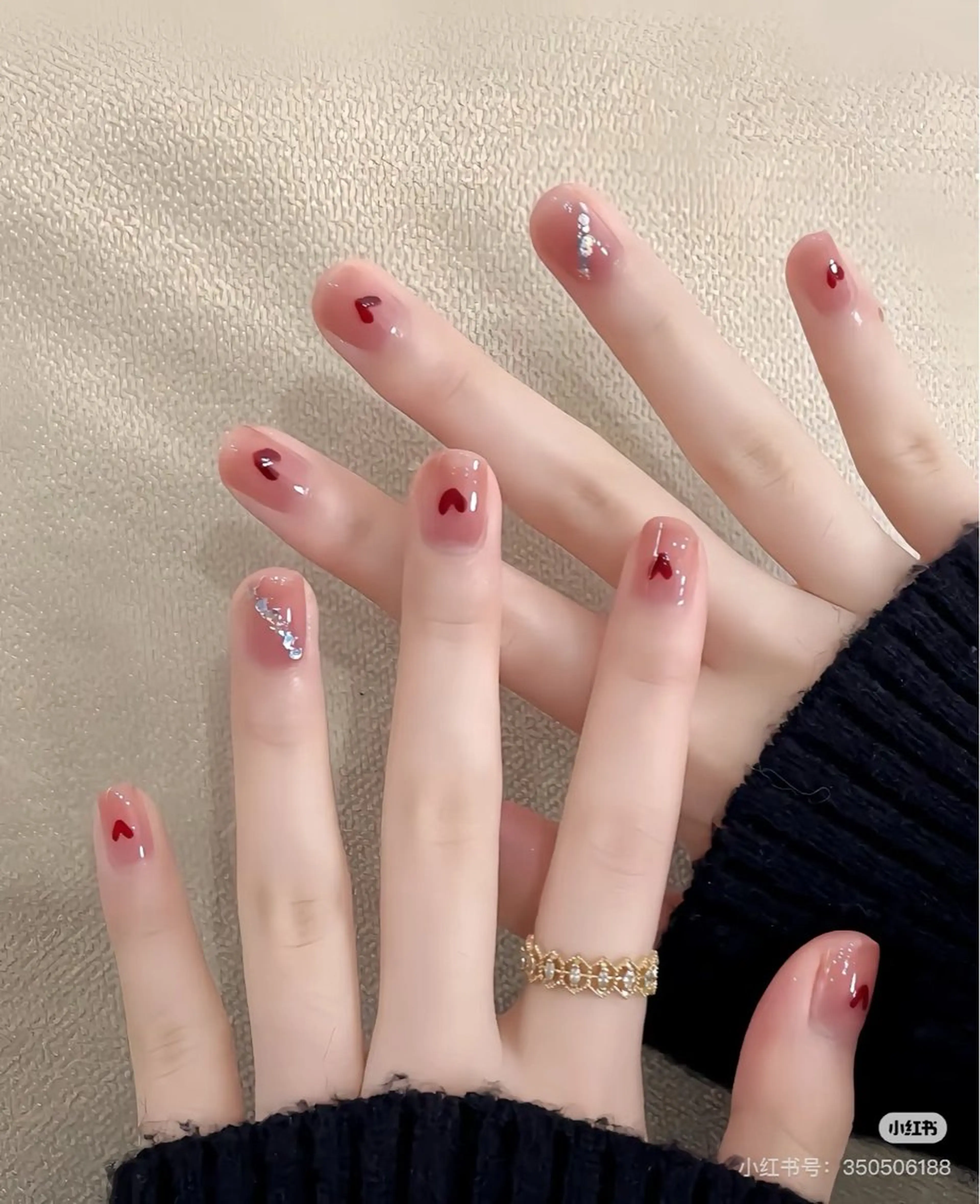 ネイル 成人式 ジェルネイル ネイルチップ ハンドネイル MoMoA Nail ネイル長さ出し専門店のネイルデザイン