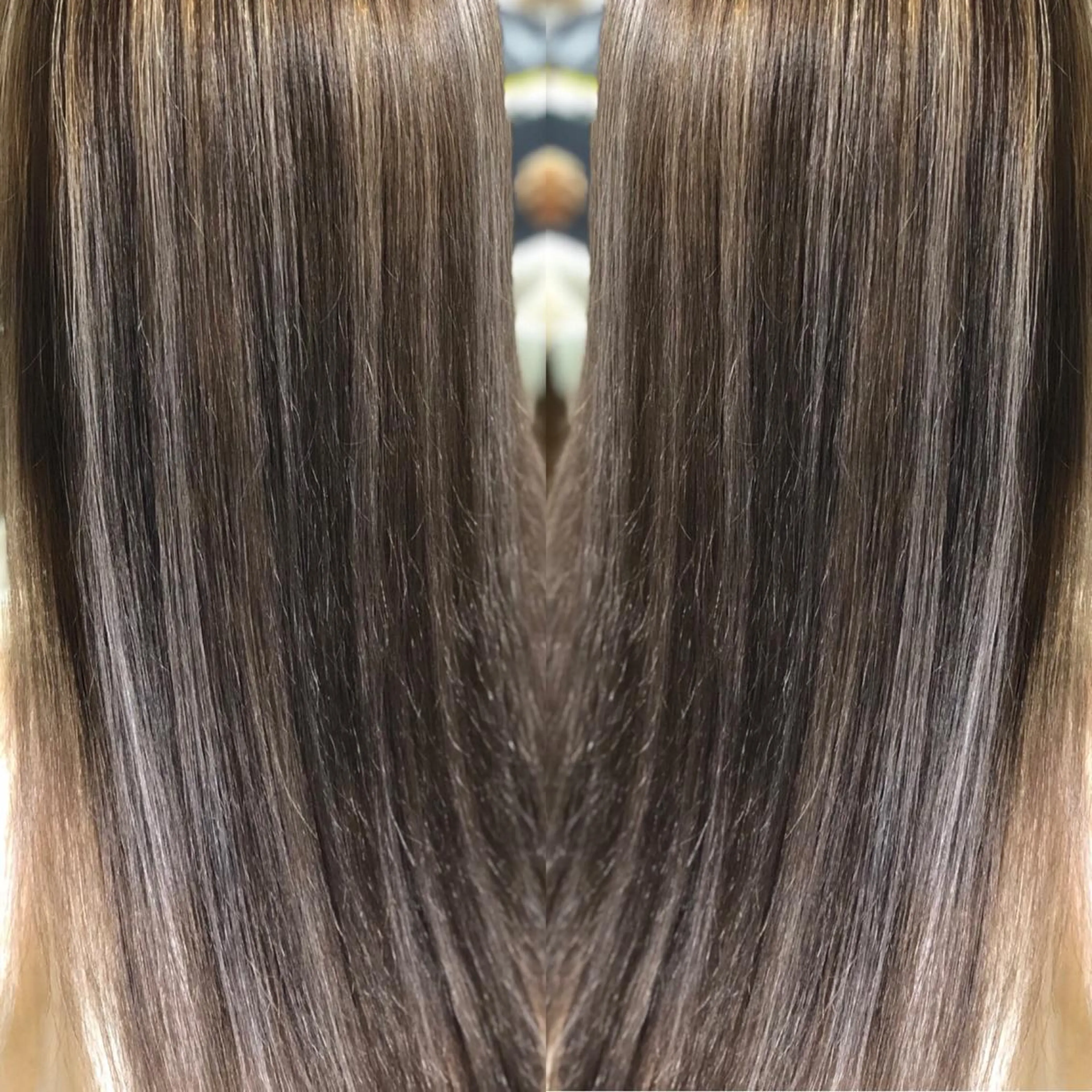 ロング ヘアカラー トリートメント BuzZ所属・西村 雄二/エクステのヘアスタイル