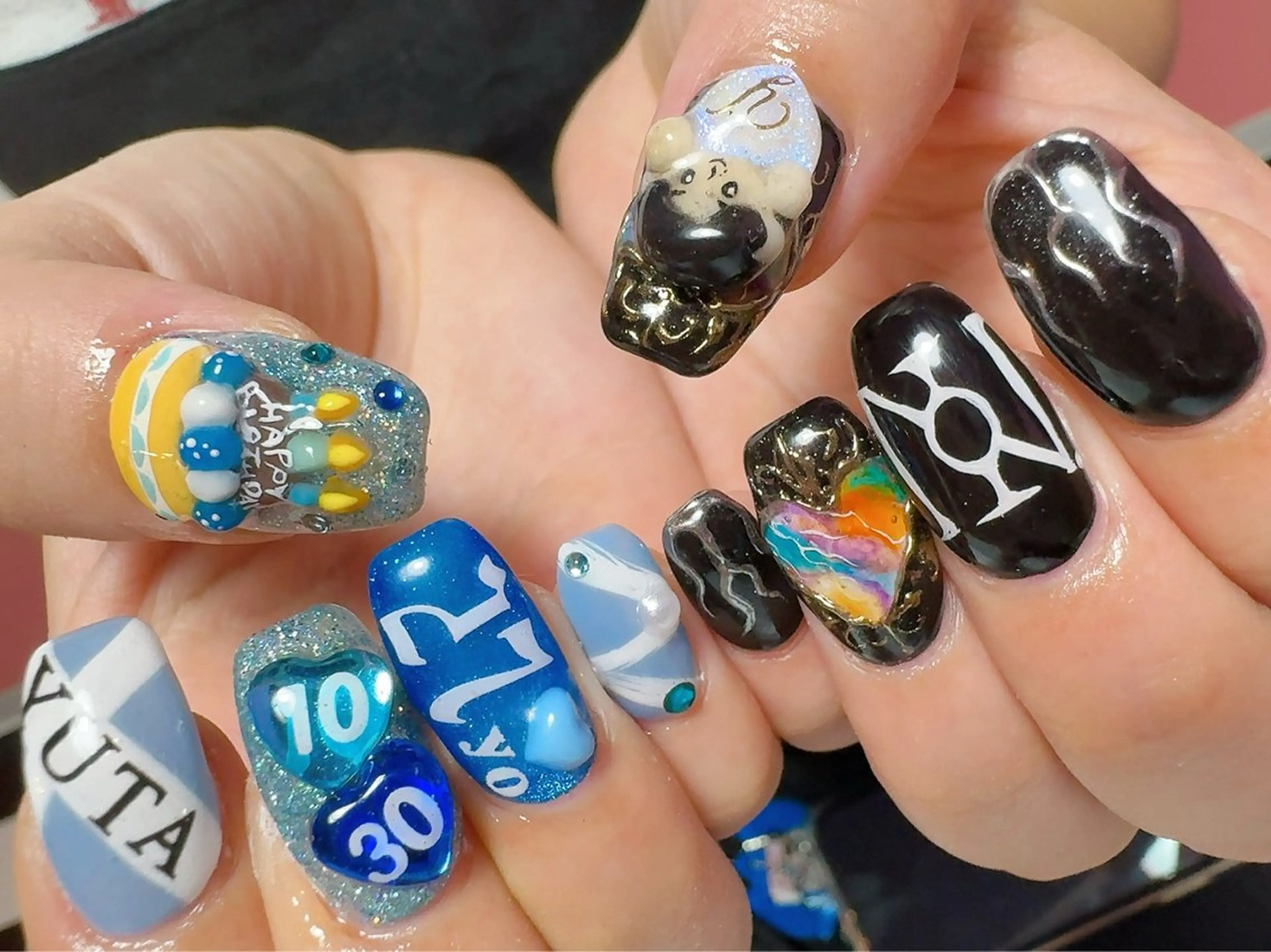 ネイル ハンドネイル Nail Atelier IamI所属・アイアムアイ 大村磨衣のネイルデザイン