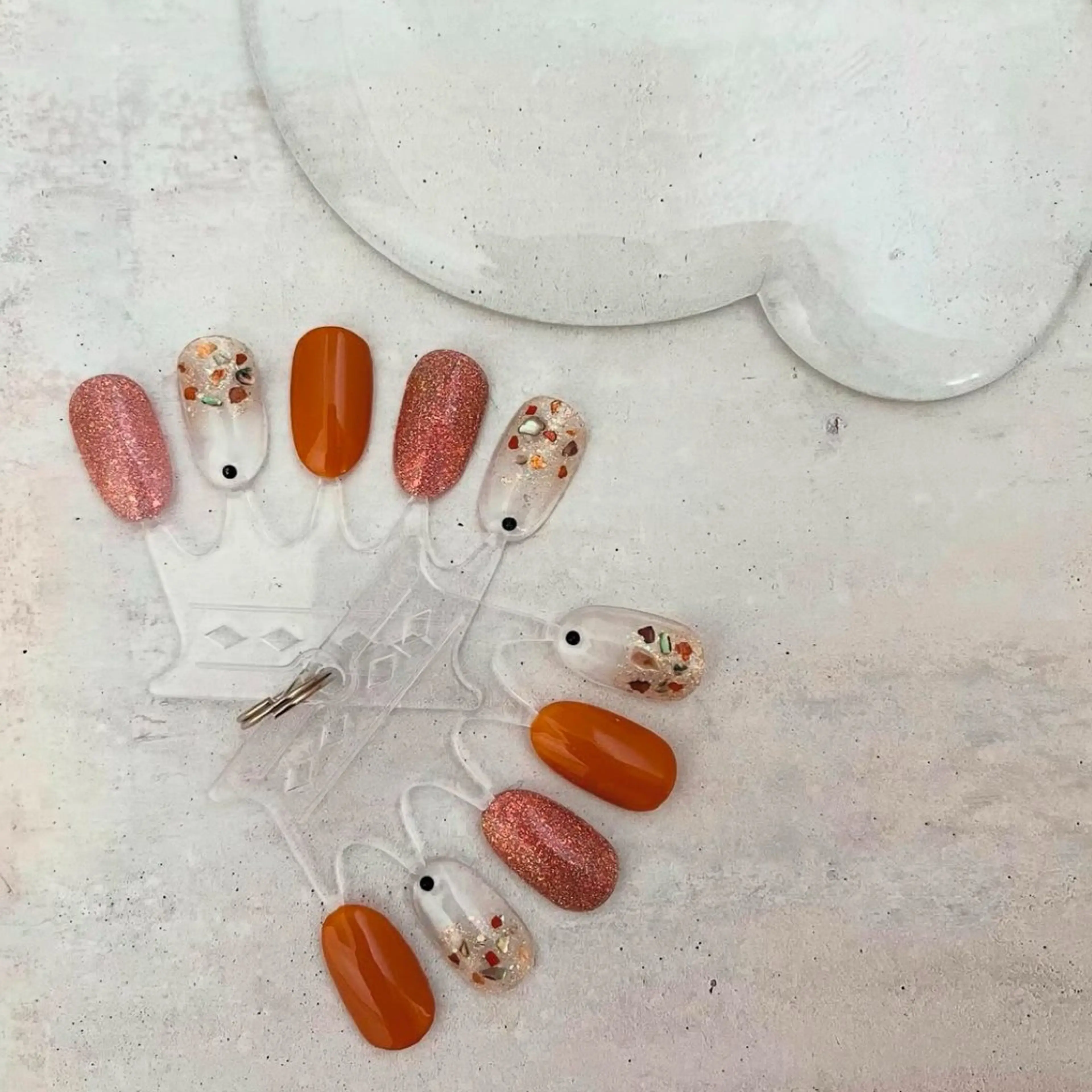 ネイル フットネイル K Aのネイルデザイン