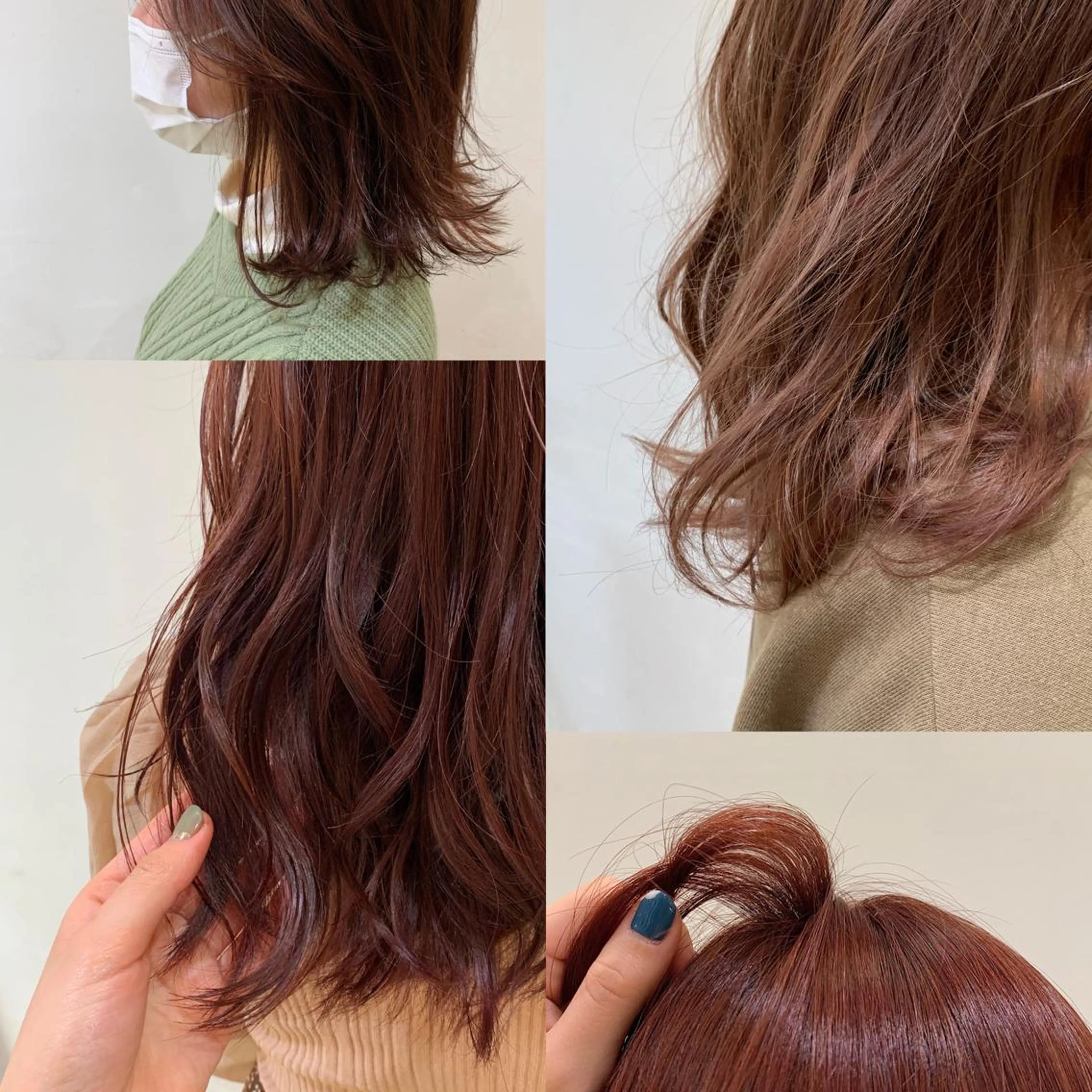 カラー 🍊mai🍊 似合わせスタイル🌿のヘアスタイル