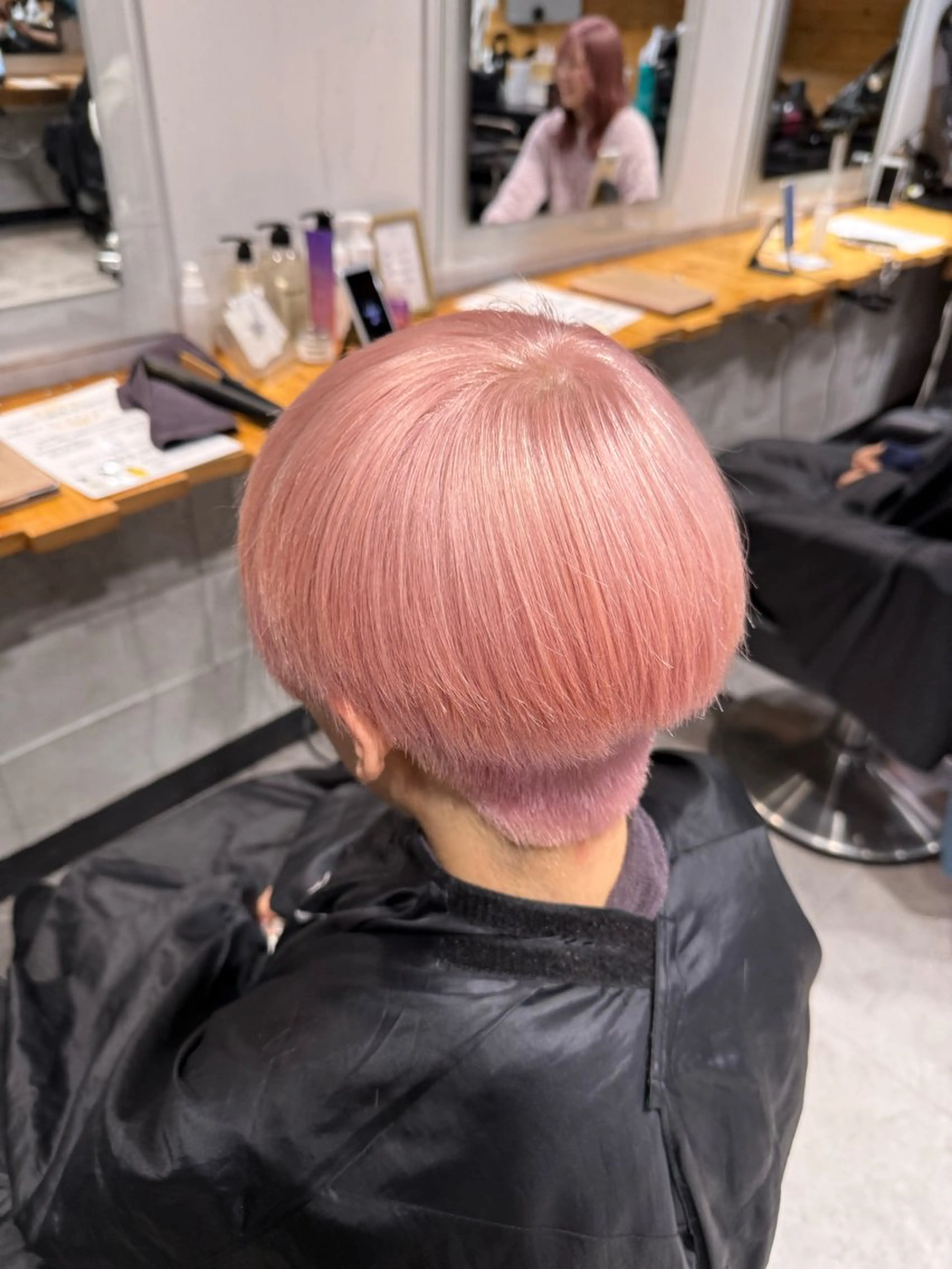 ショート カラー 💗艶髪透明感カラー 💗DAIKI💗のヘアスタイル