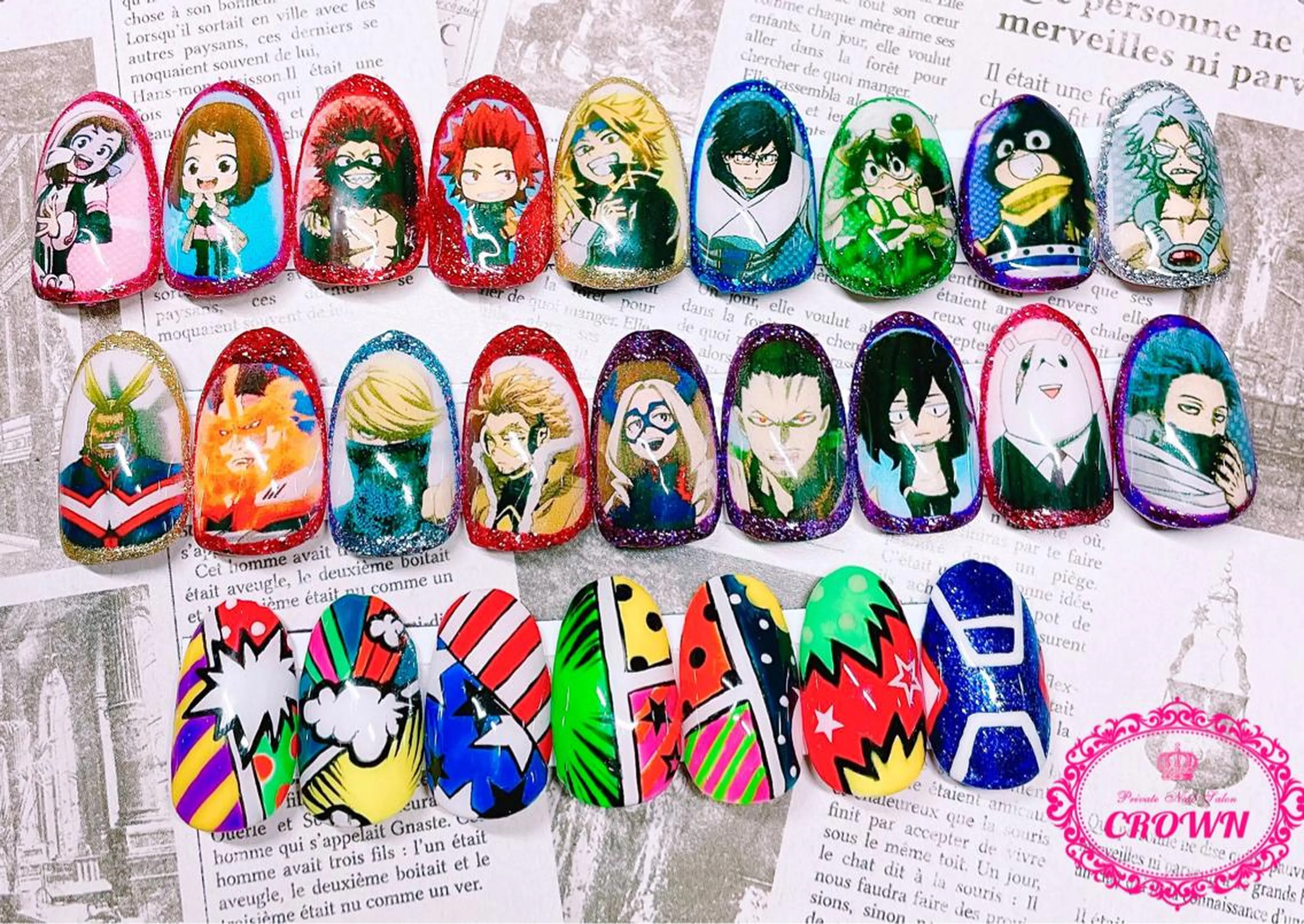 ネイル CROWN プライベートサロンのネイルデザイン