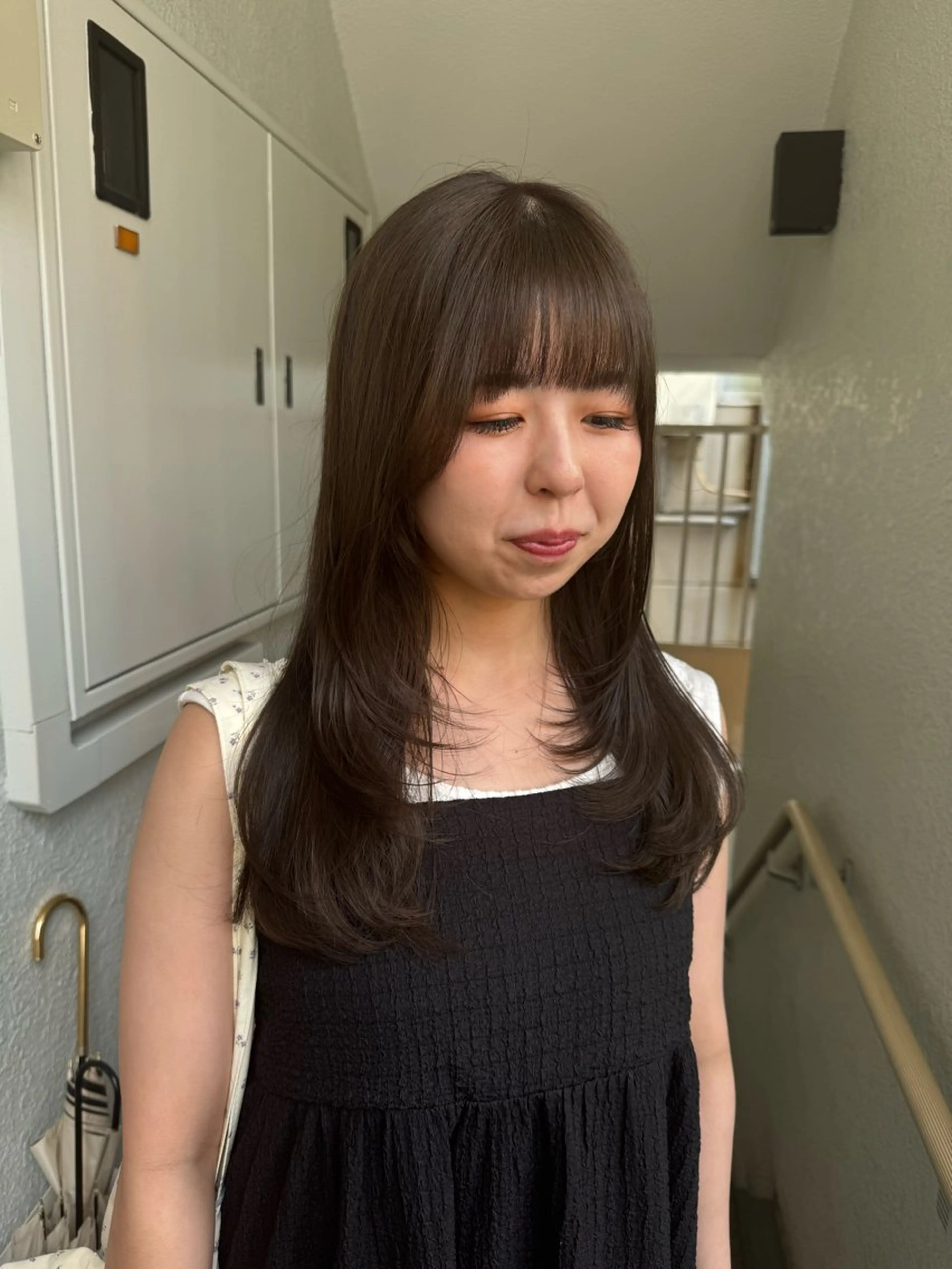 ロング ヘアカラー 透明感×レイヤーカッ ト🌼kiraraのヘアスタイル