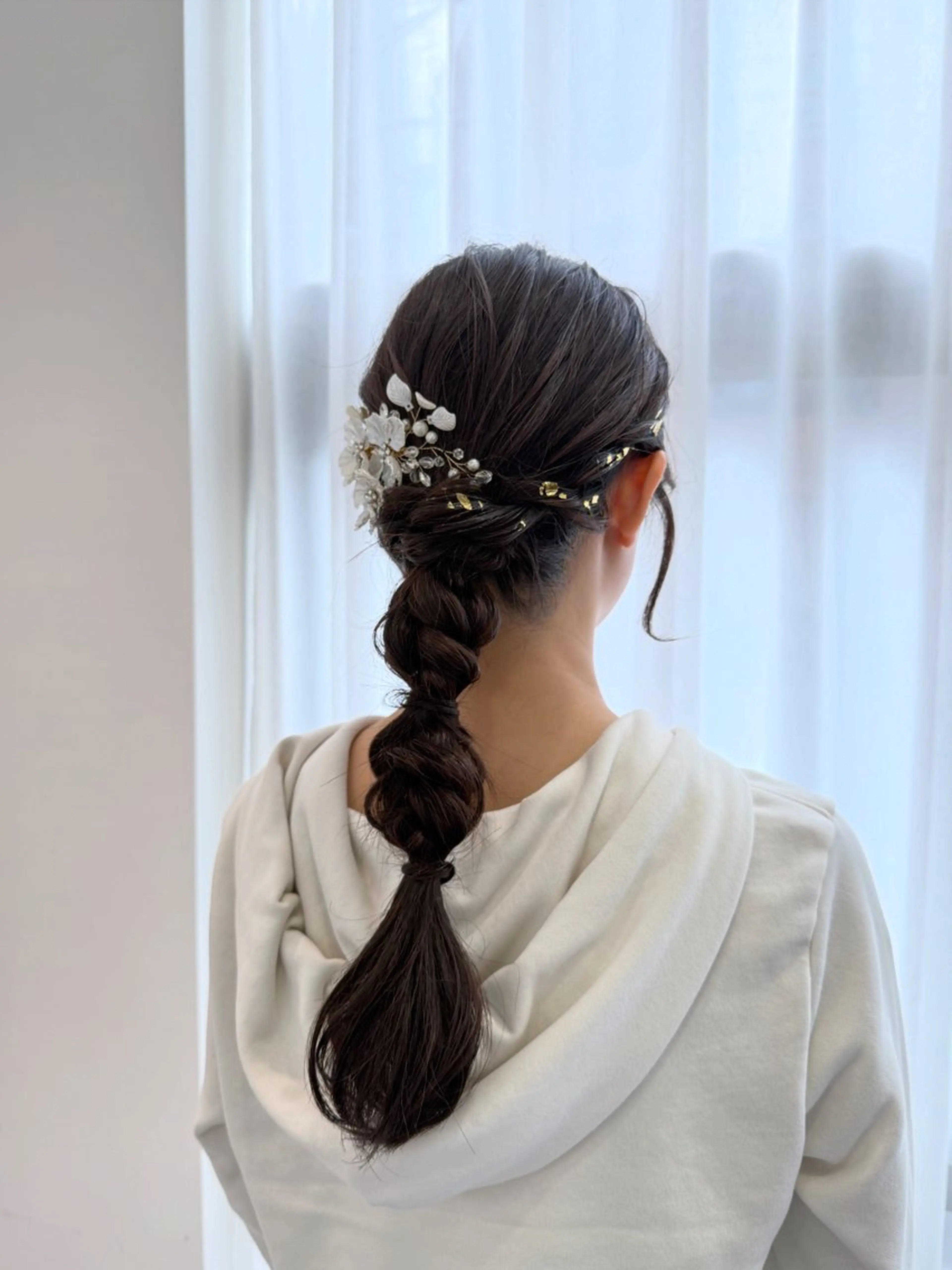 ロング ヘアセット ヤマダレナ/個室/ 透明感艶カラー😽✨のヘアスタイル