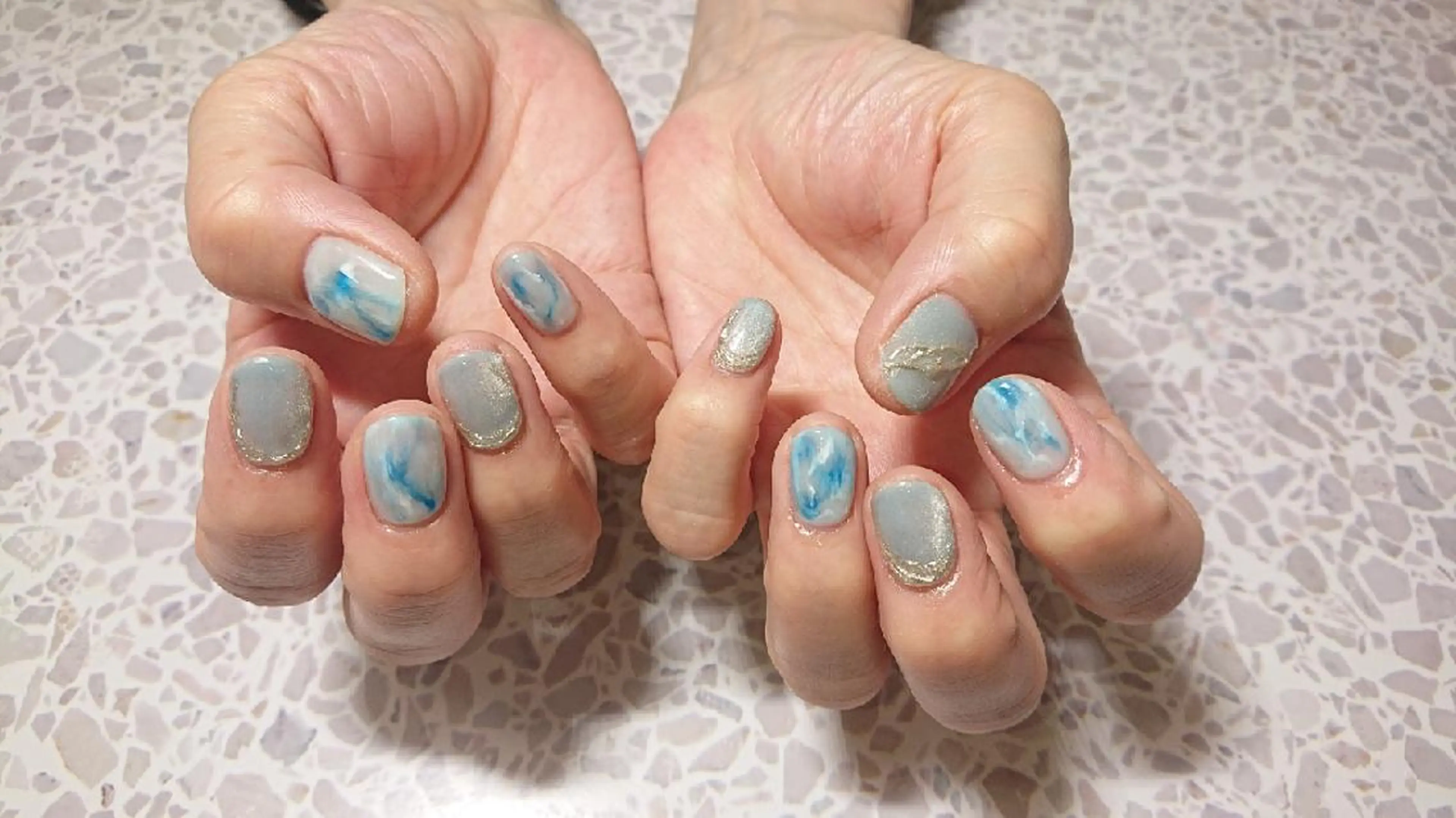 ネイル 大理石ネイル(マーブル) JEWEL nailのネイルデザイン