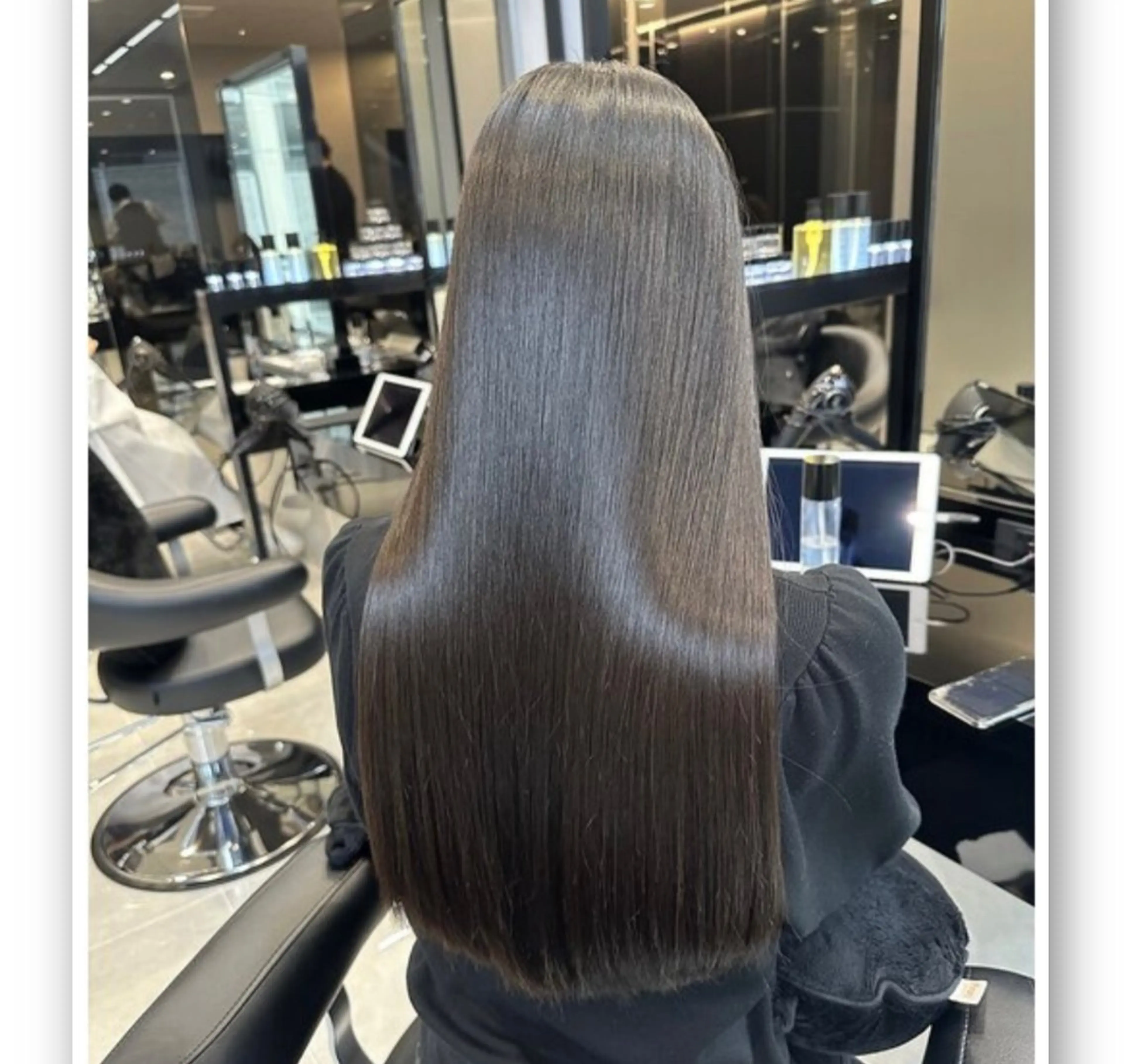 hair salon Ranun髪質改善のヘアスタイル