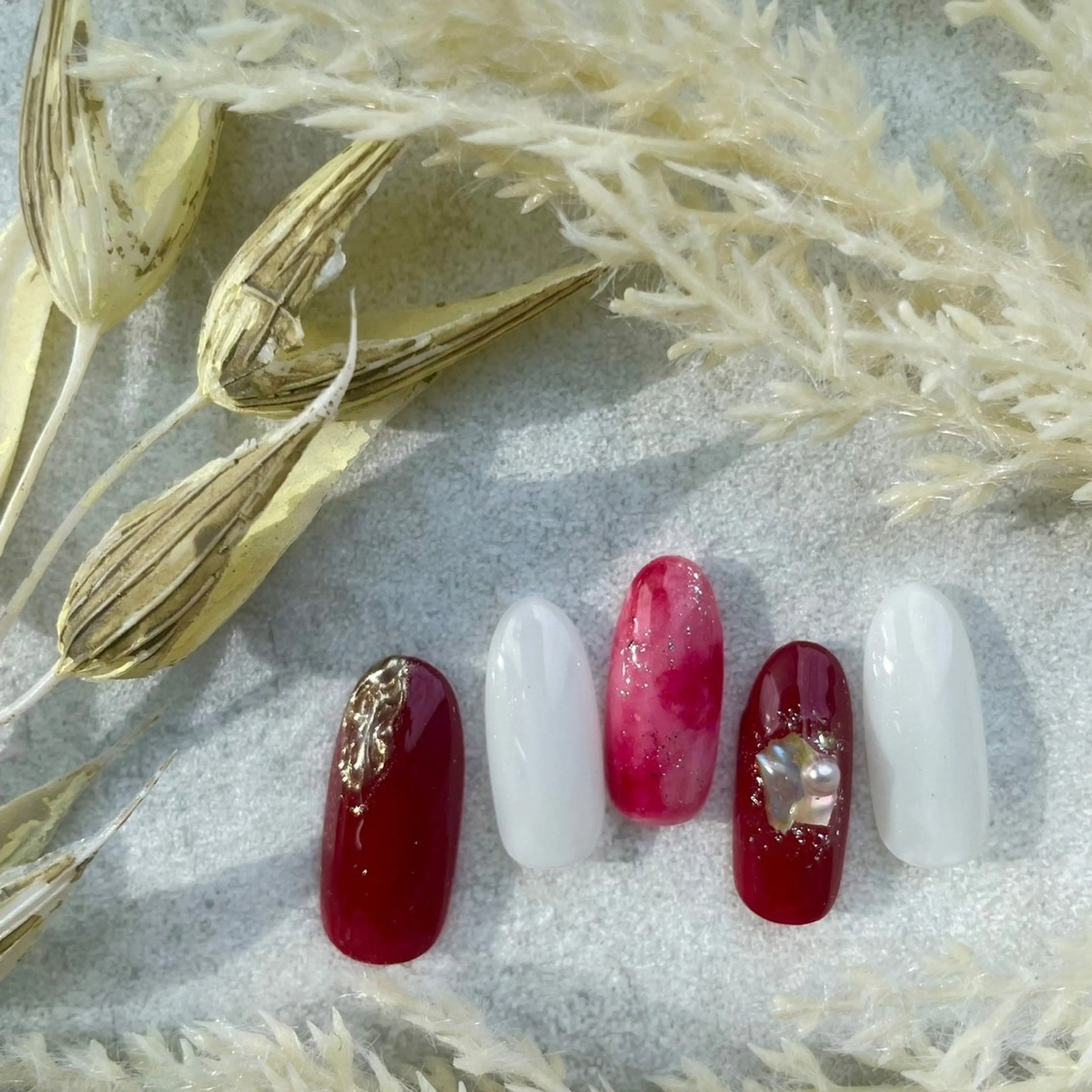 ネイル アートネイル ネイルチップ ⭐︎休業中の練習⭐︎ JNA認定講師髙橋のネイルデザイン