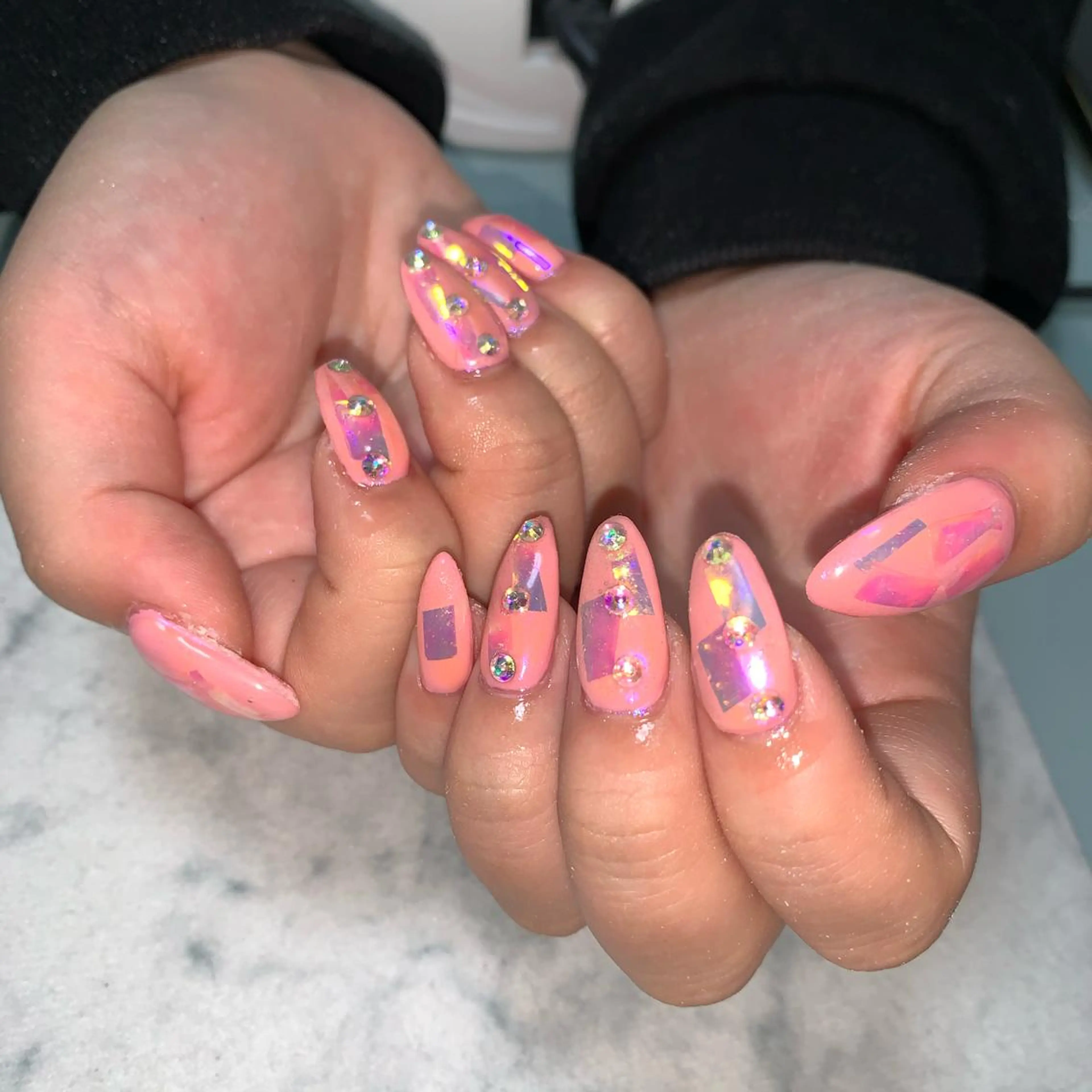 ネイル 🌙🫧CHARME (RUKA)🦋🫧のネイルデザイン