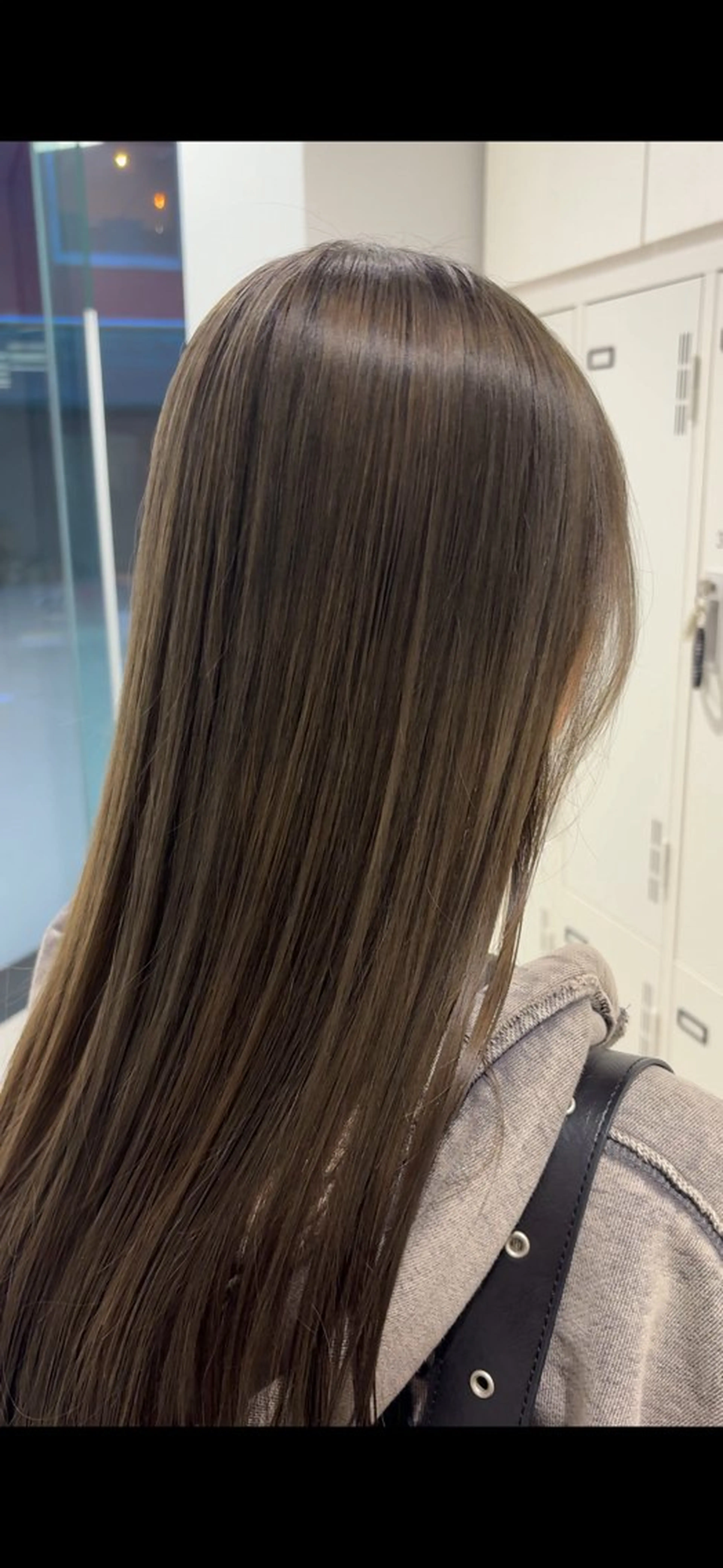 ロング カラー ベージュカラー 透明感カラー オリーブベージュ 韓国/ブリーチ/艶感 🇰🇷RYUKIのヘアスタイル