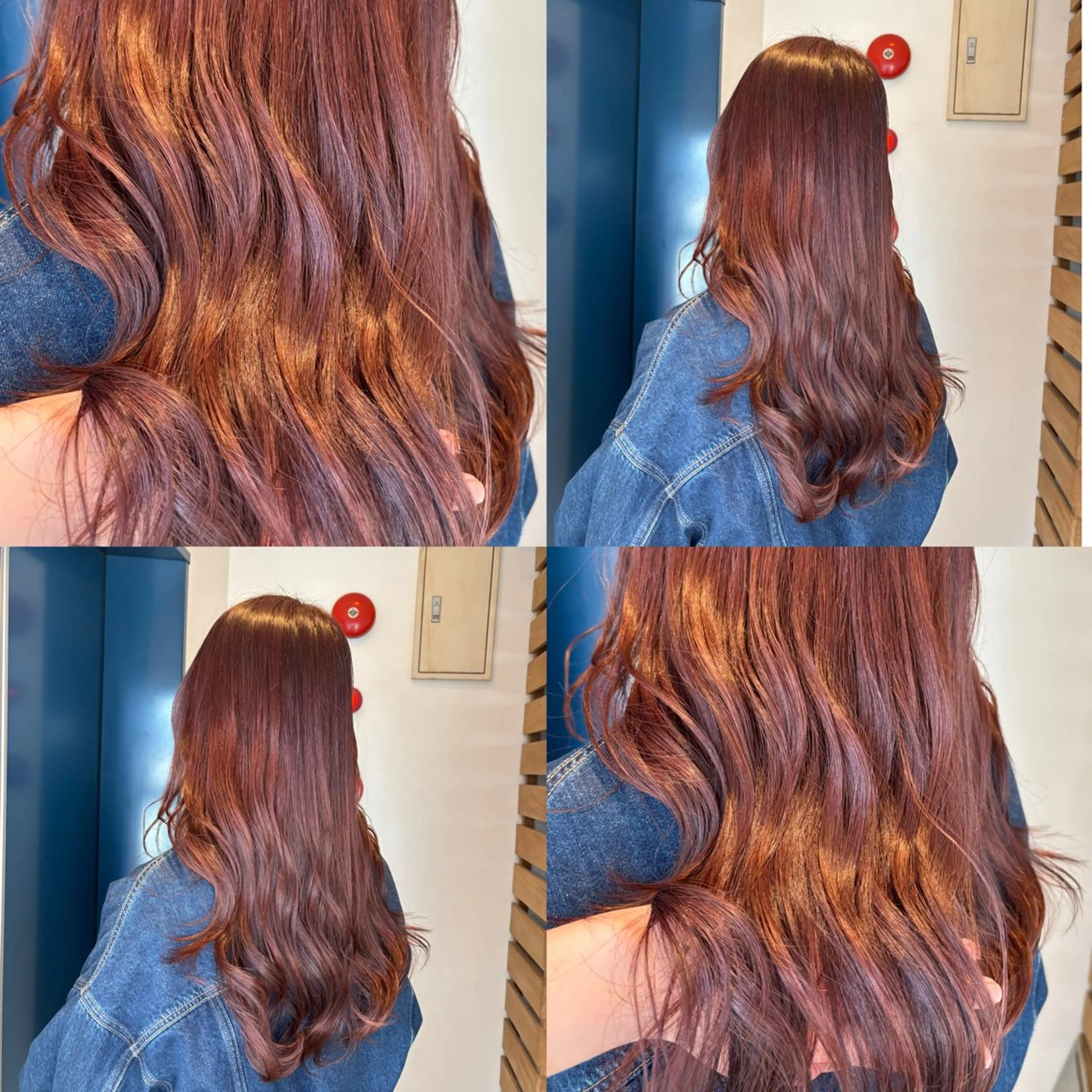 ロング カラー ベージュカラー ブリーチ ブリーチなしカラー ピンクカラー ピンクベージュ カット ヘアカラー トリートメント ヘッドスパ RINNO🌷艶髪/ 透明感&艶カラーのヘアスタイル