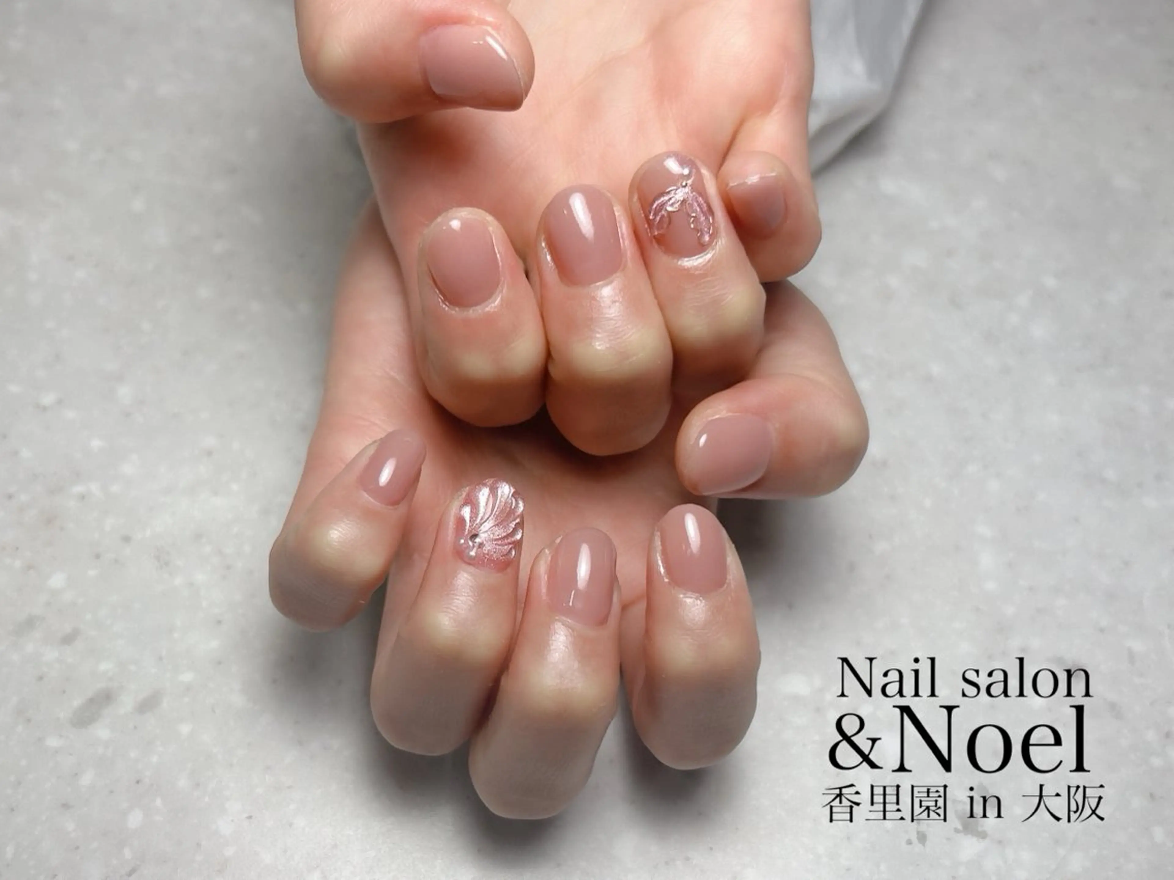 ネイル ハンドネイル Nailsalon  &Noel所属・もも 🍑のネイルデザイン