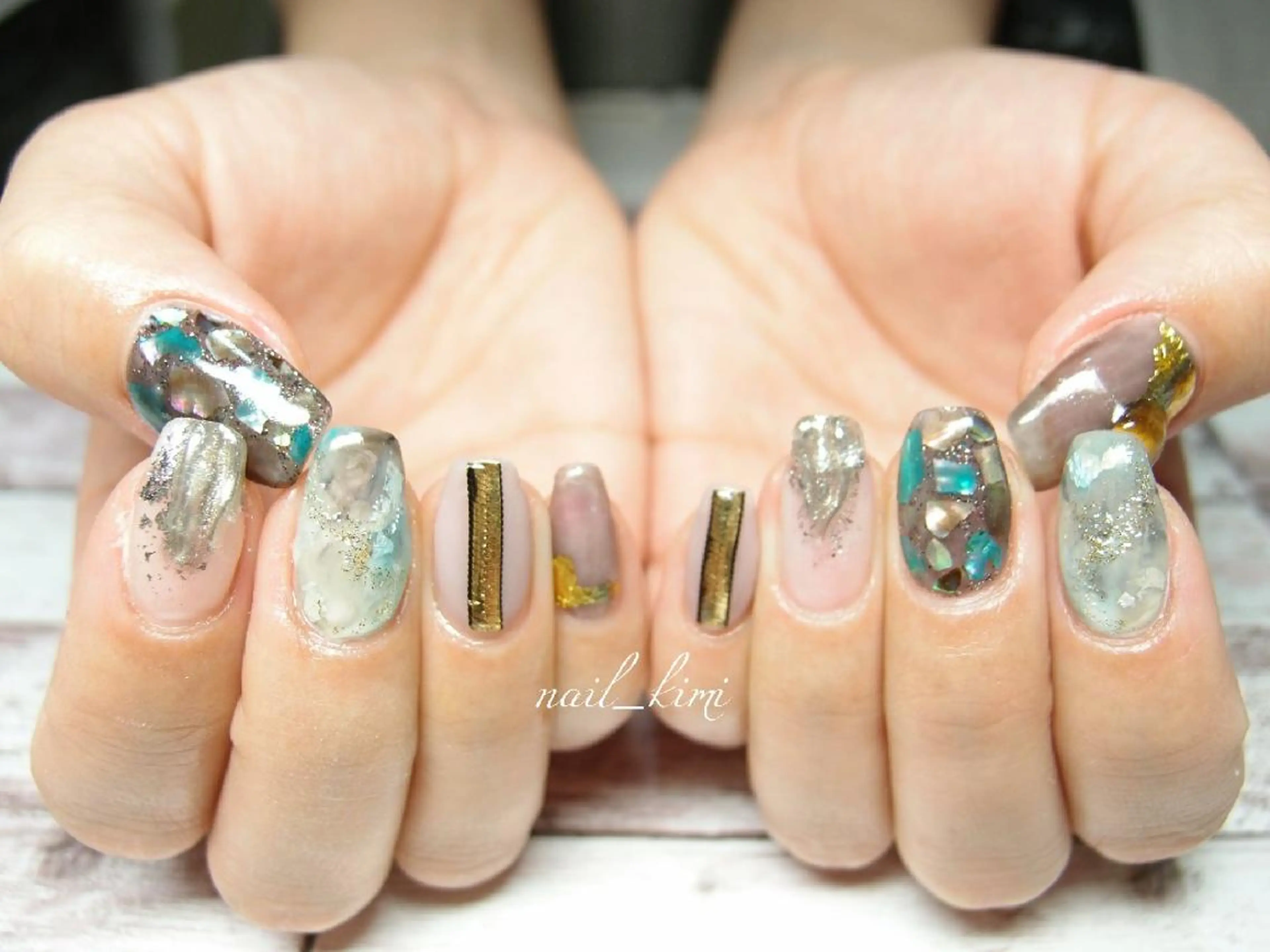 ネイル ConneQt所属・ETHOSENSE. kimikaのネイルデザイン