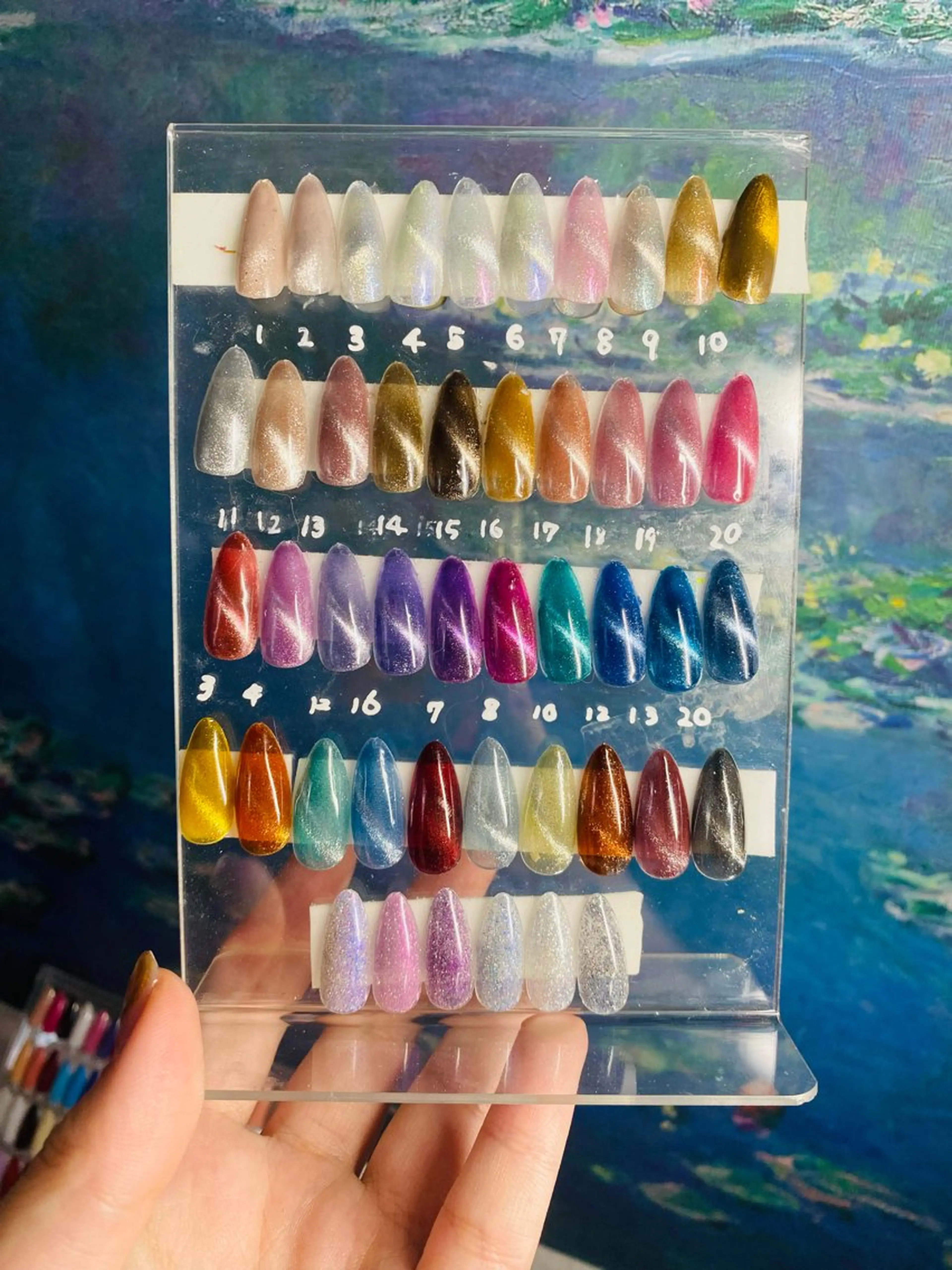 ネイル マグネットネイル ハンドネイル Chandra nail&tarotのネイルデザイン