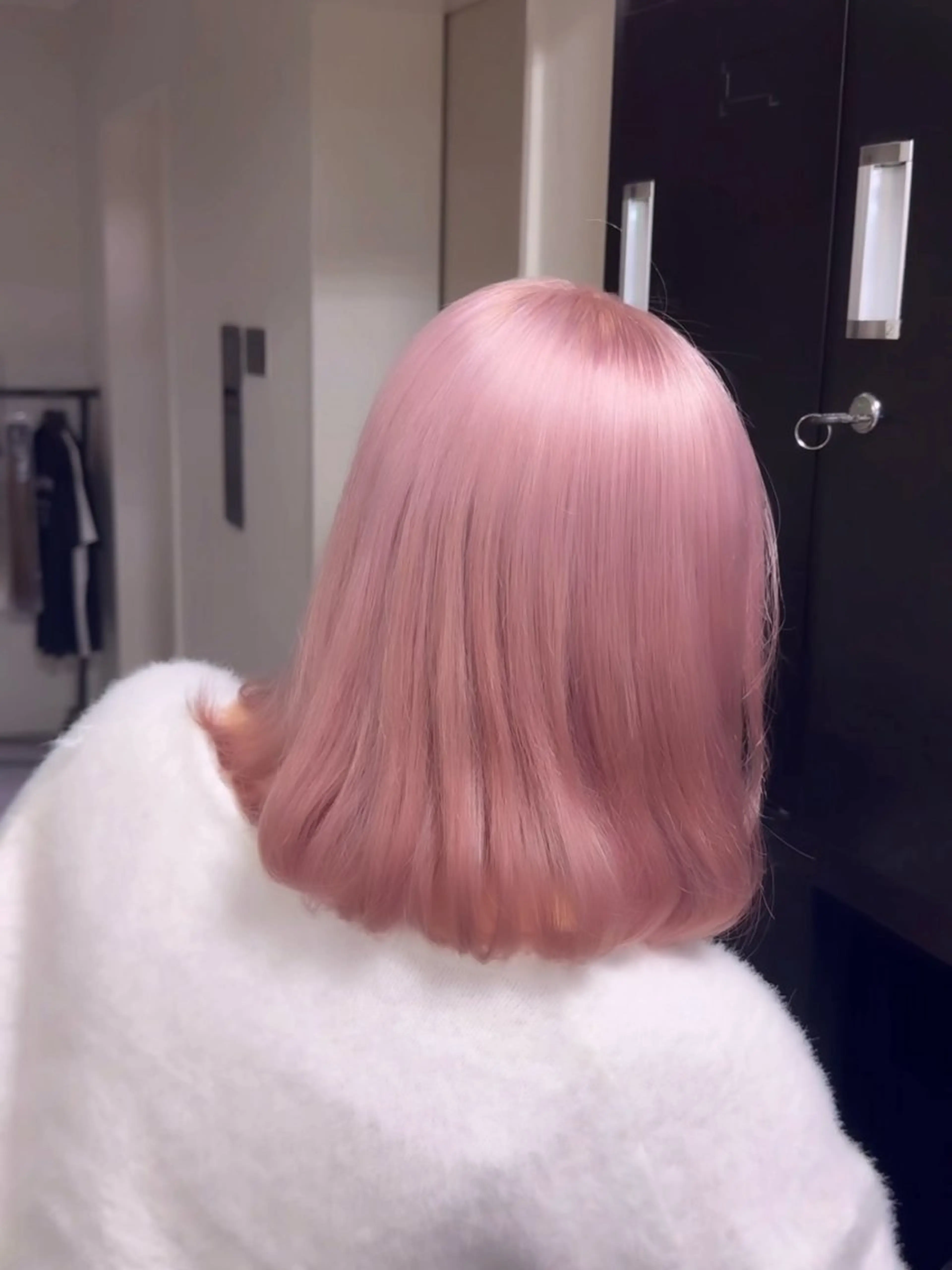 カラー ブリーチ ピンクカラー 心斎橋ハイトーン特化 midori🍀のヘアスタイル