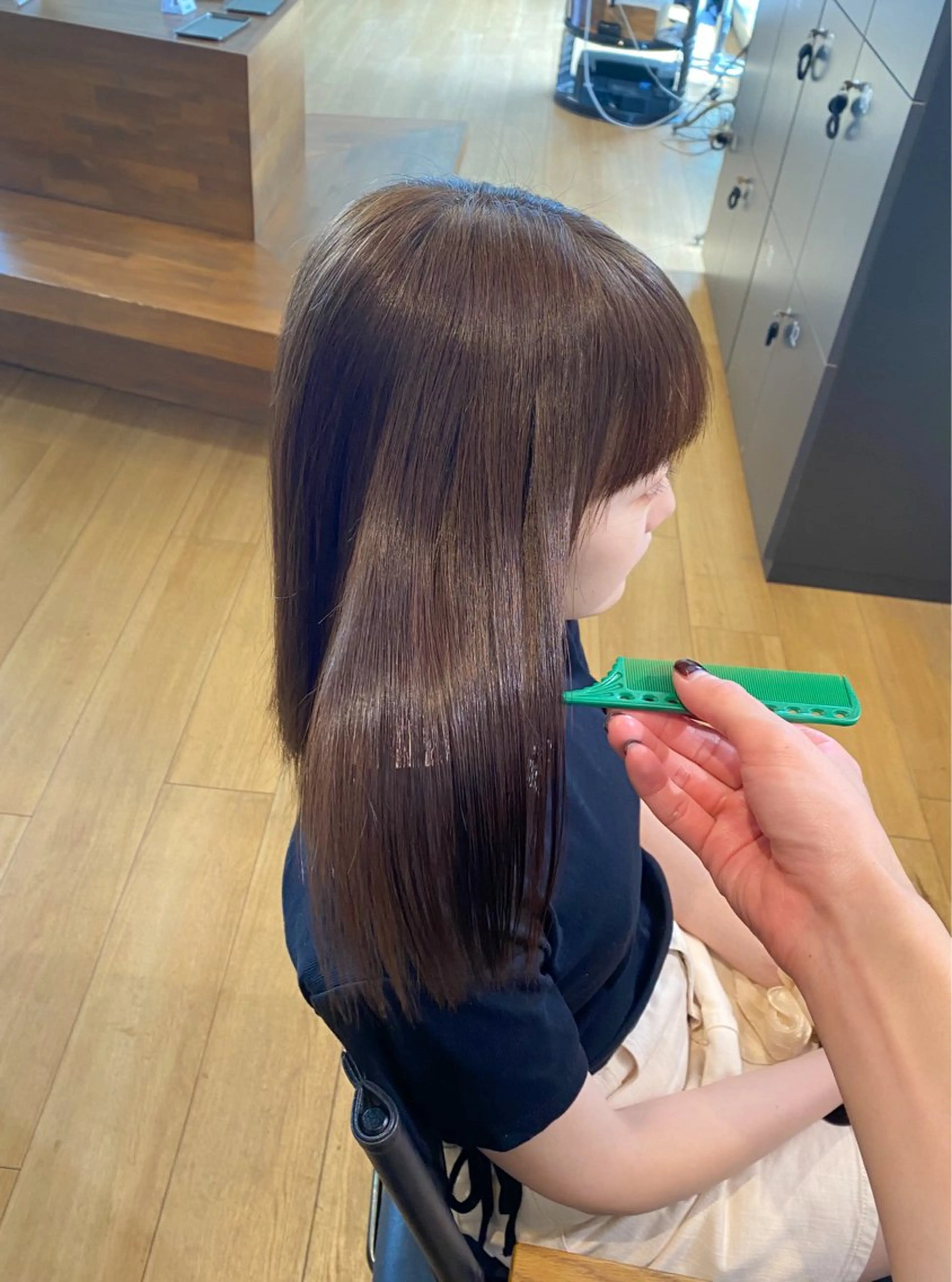 ✨💕【✂️ケアしながら伸ばしていきたい方におすすめ✂️】似合わせカット＋3ステップトリートメント💕✨の写真