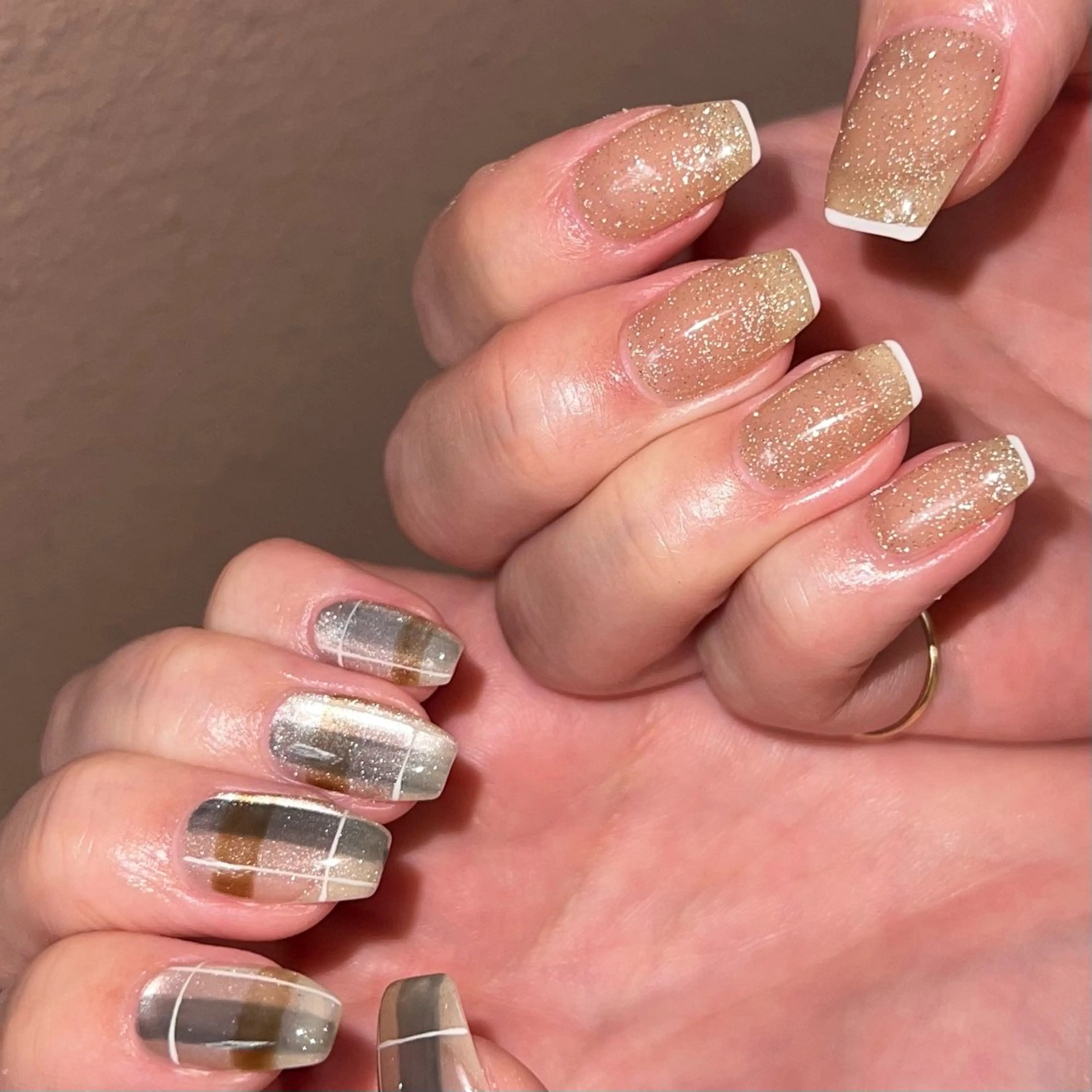 ネイル フラッシュネイル マグネットネイル kuga amiのネイルデザイン