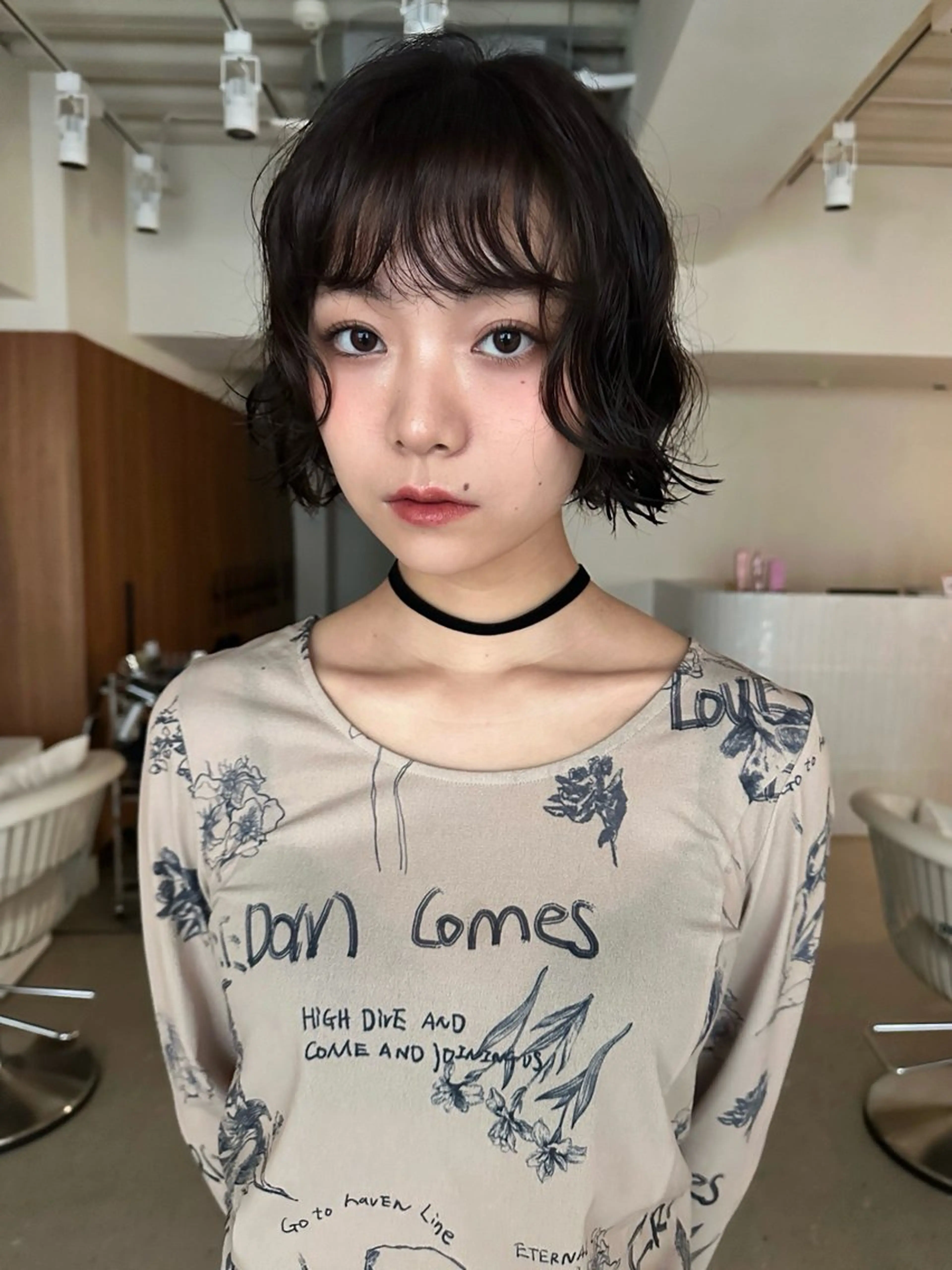 ショート パーマ カット パーマ FILMS所属・レイヤーボブ★ cocomoのヘアスタイル