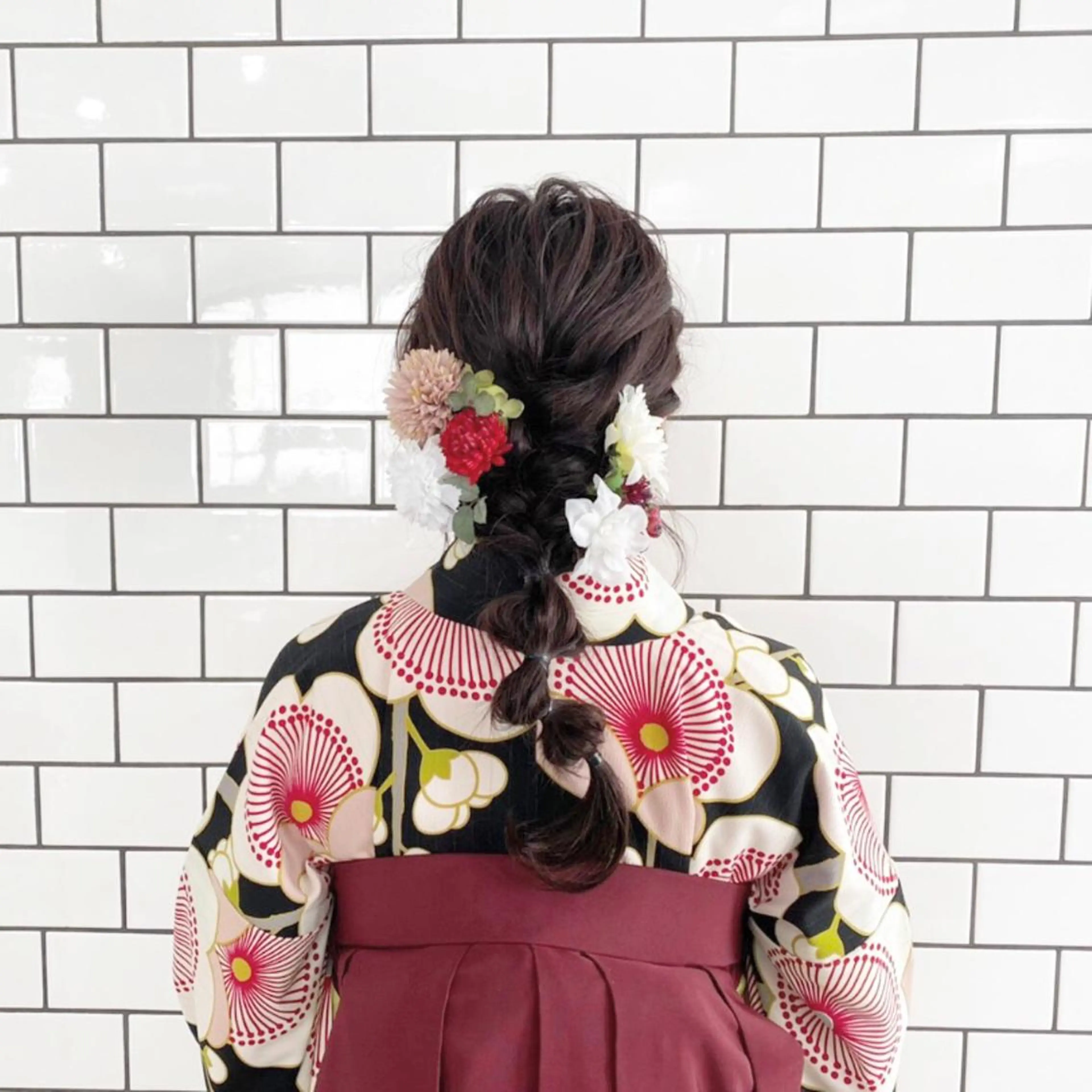 ロング ヘアアレンジ お洒落パーマ/ 艶カラー/michiのヘアスタイル