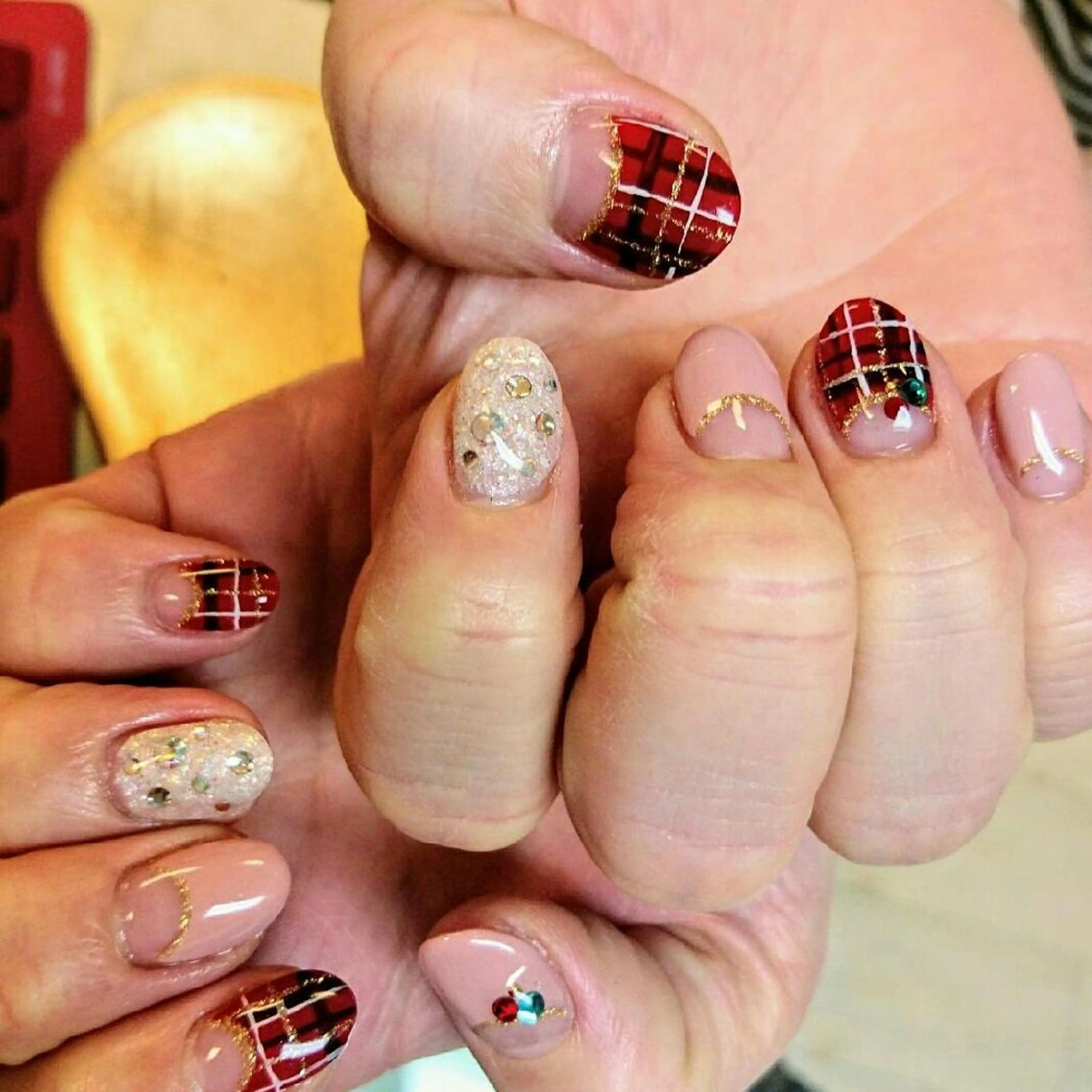 ネイル アニマル柄 三上 恵美のマツエク・マツパデザイン