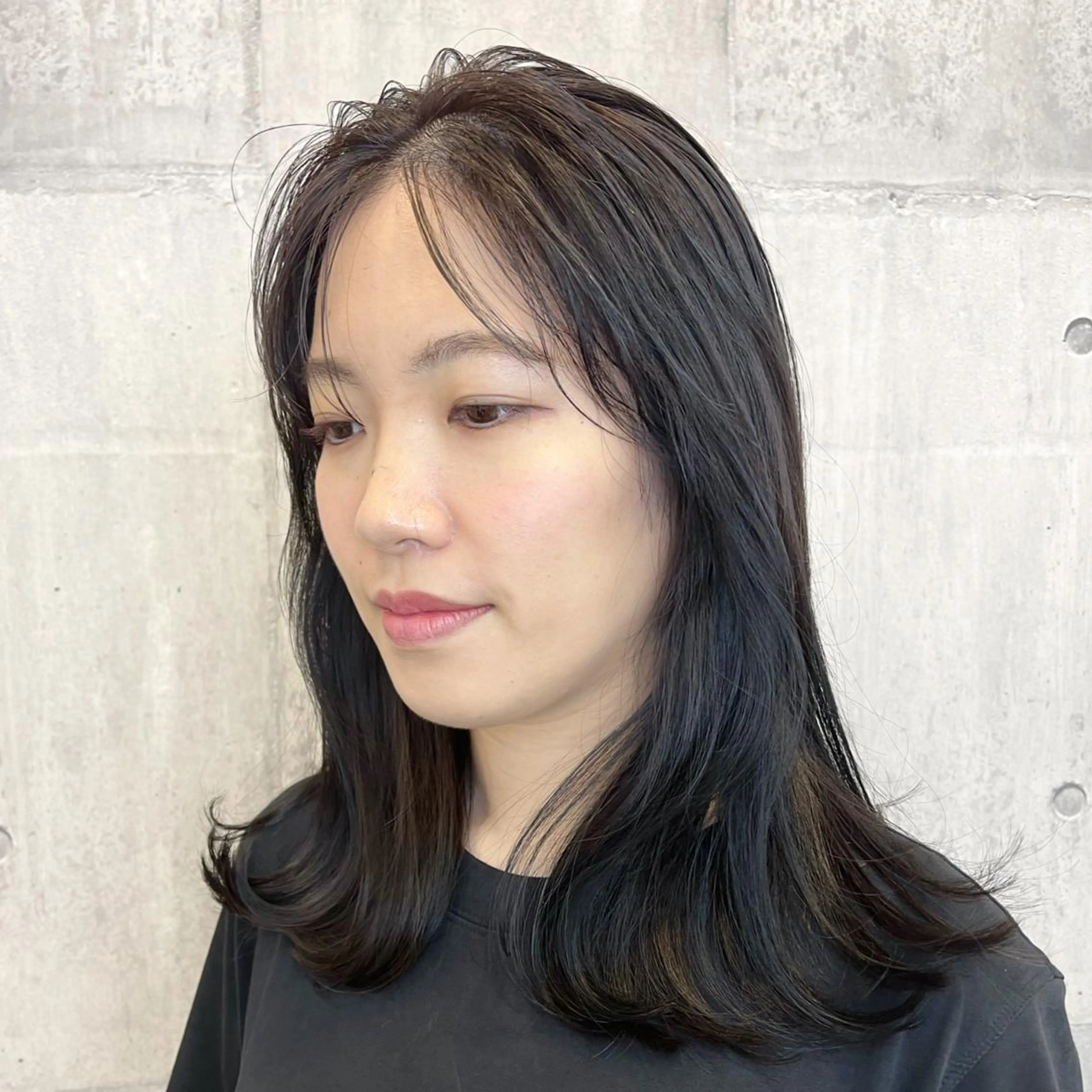 ミディアム カラー channel所属・Natsumi ❤︎のヘアスタイル