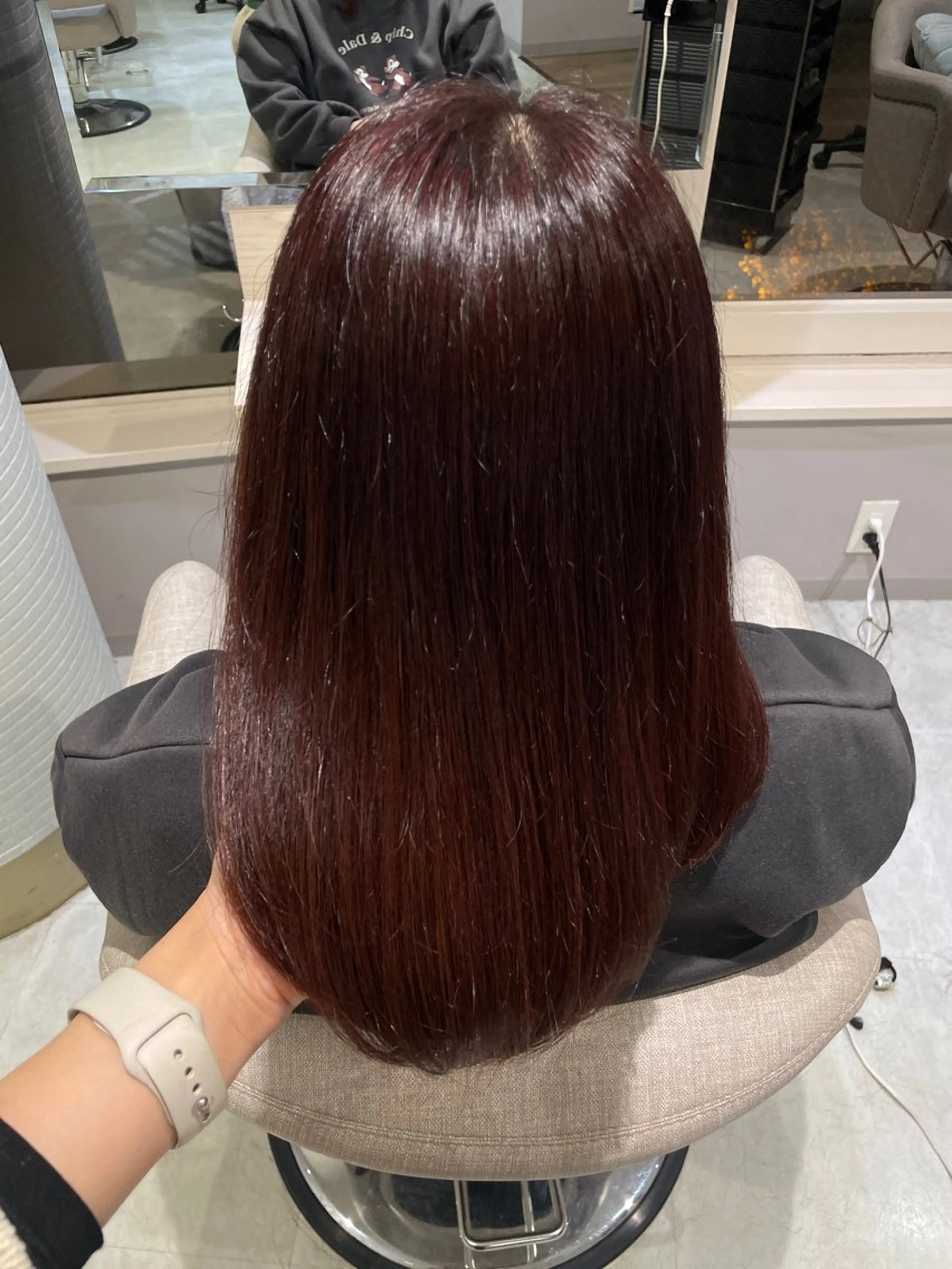 ミディアム カラー ヘアカラー トリートメント HARUKA韓国ヘア /Luana梅田のヘアスタイル