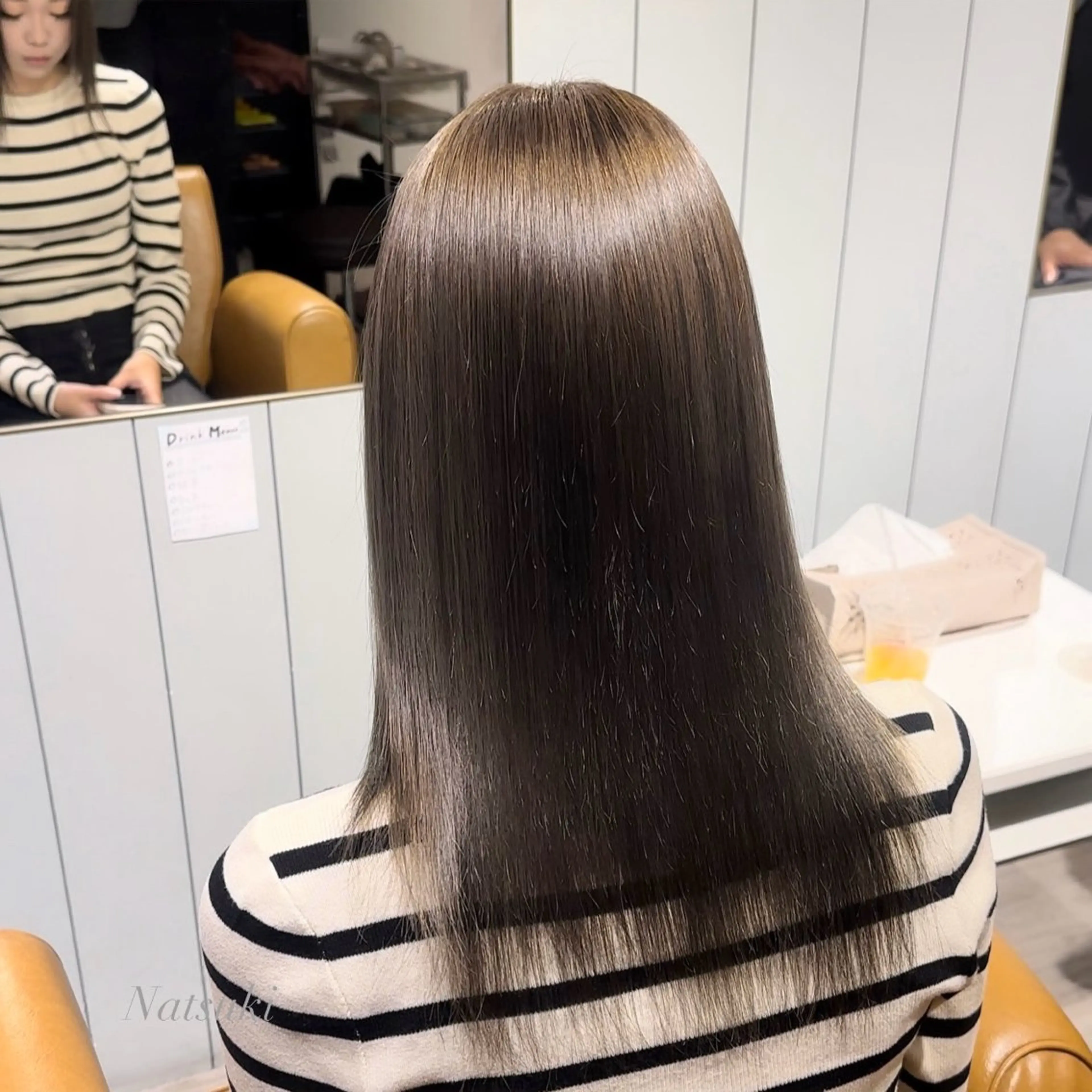 ロング カラー ブラウンカラー ヘアカラー 韓国ヘア/髪質改善 /natsuki🧸のヘアスタイル