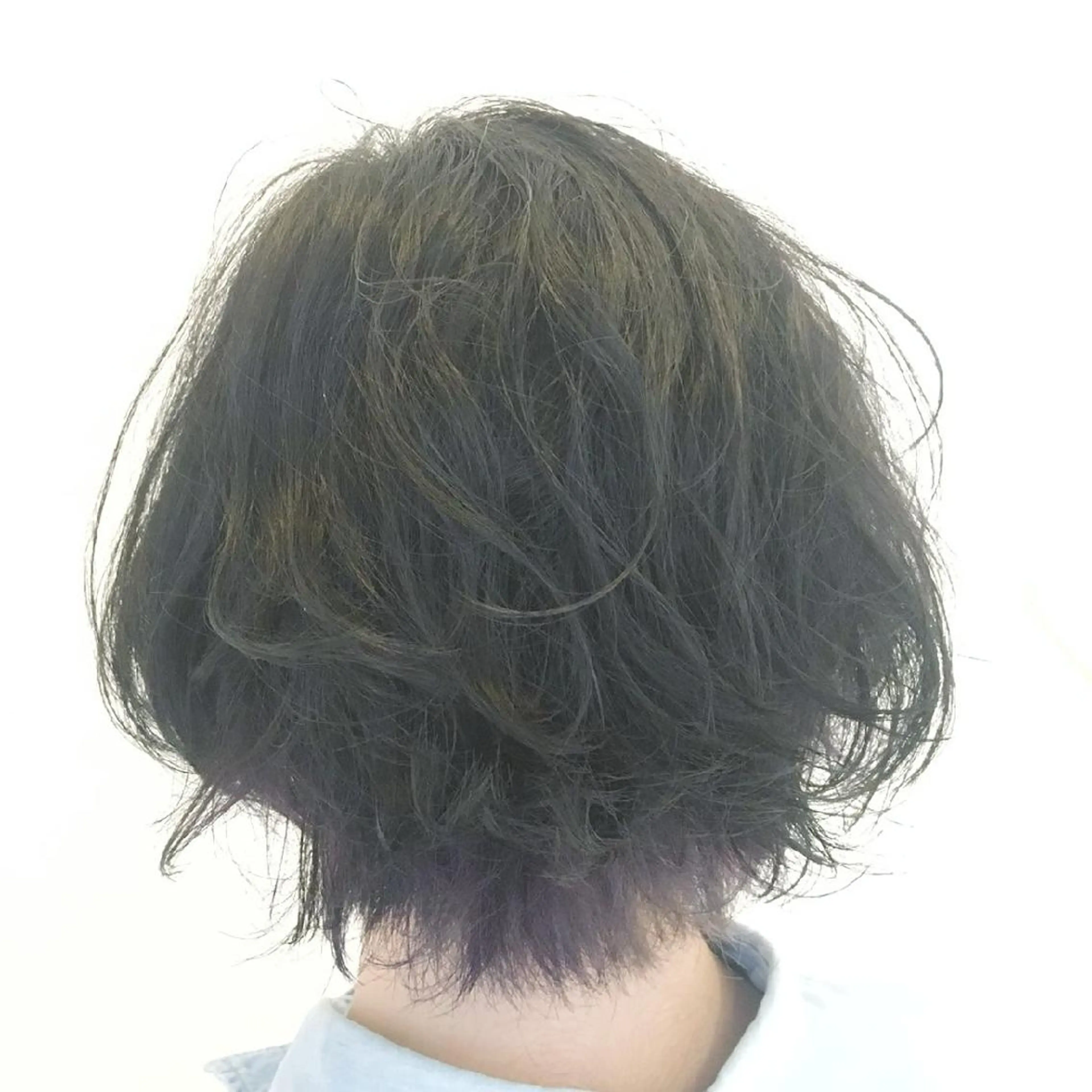 ショート カラー パーマ ショートボブ インナーカラー ボブ ショートヘア 髪質改善/ハイライト 小林秀樹のヘアスタイル